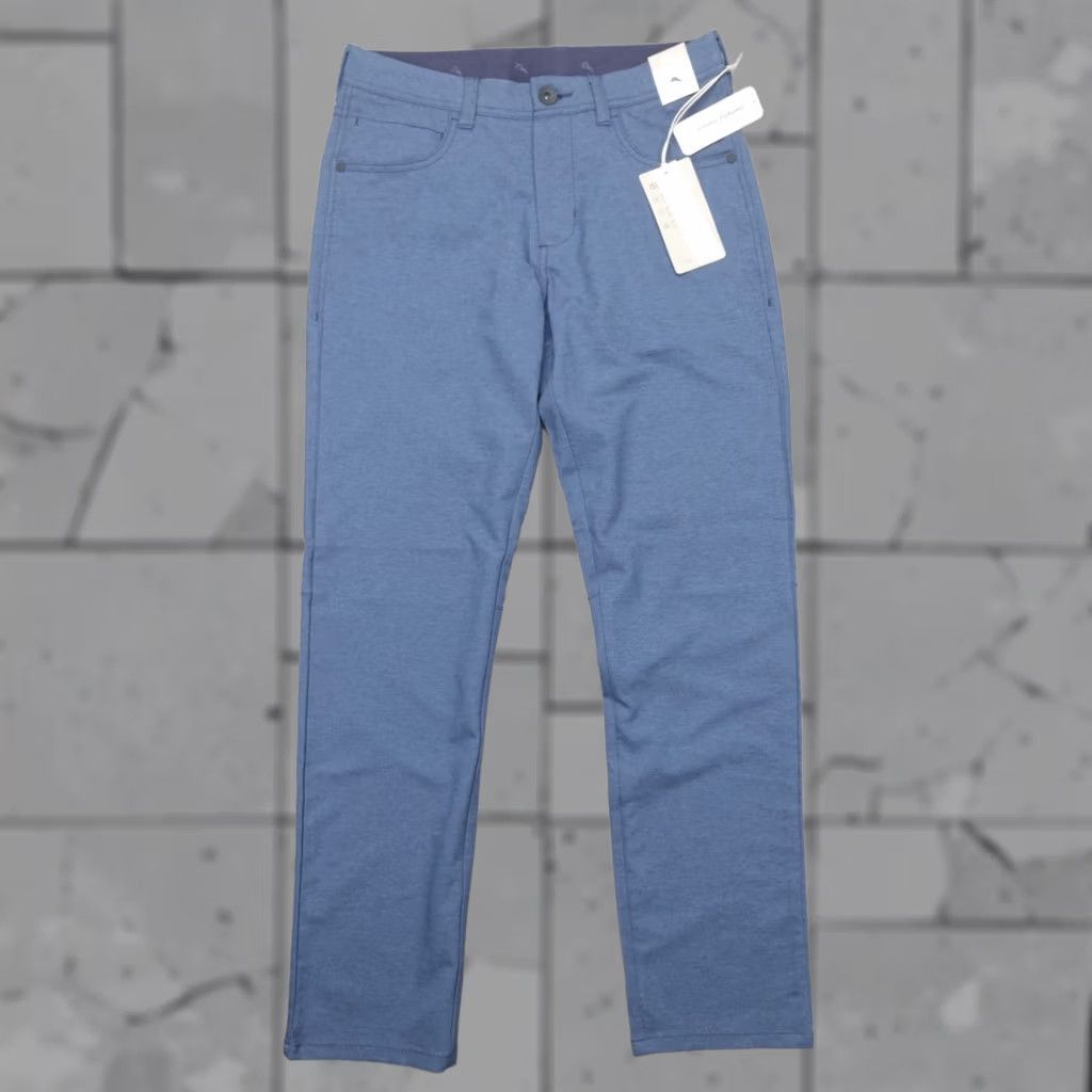 Tommy Bahama VINTAGE Tommy Bahama On Par 5 Pocket Golf Pants Mens 28x30 Dark Eclipse Blue Pants Size US 28 / EU 44 - 1 Thumbnail