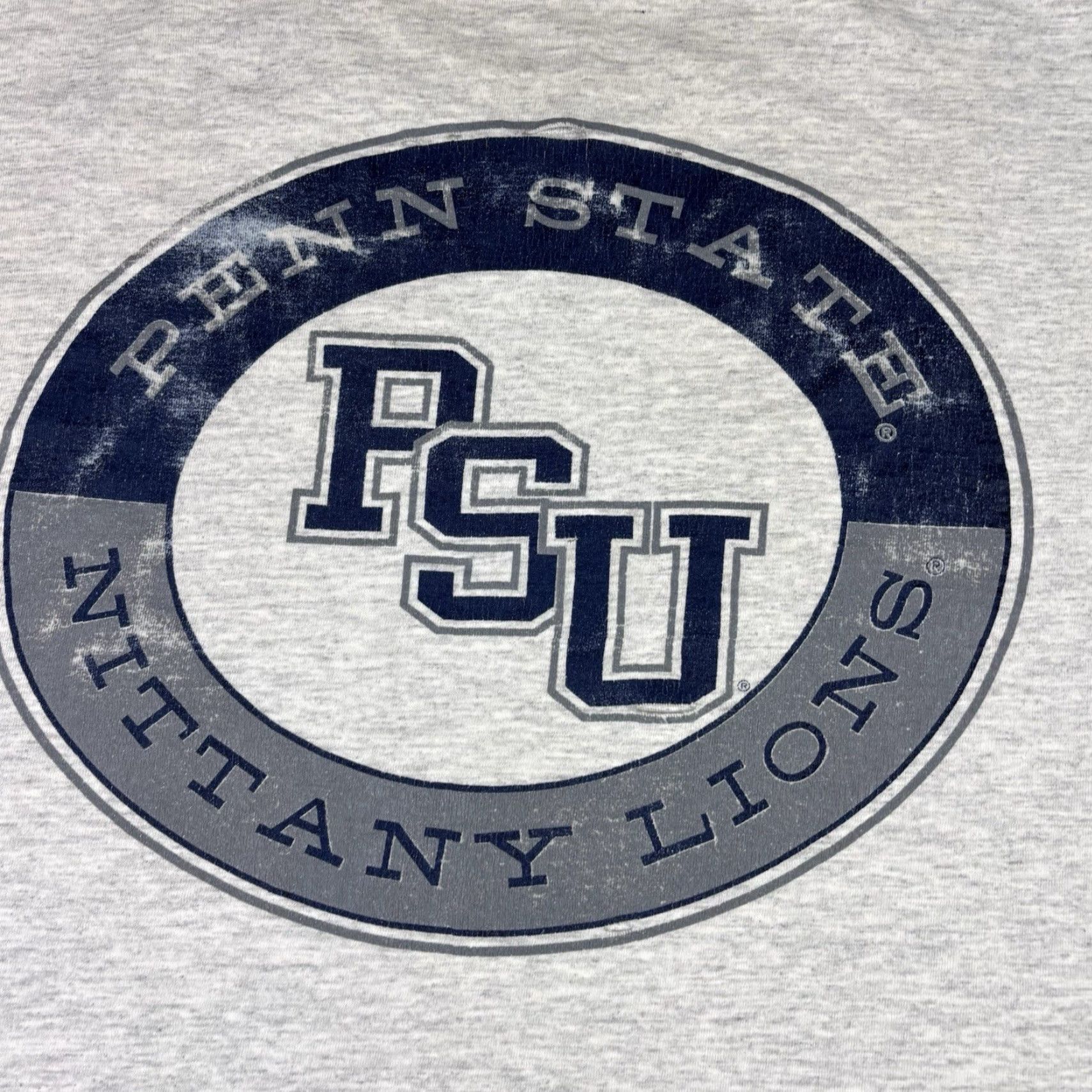 Jansport VINTAGE Penn State University T Shirt Jansport Thrashed Distressed size XL 90s Size US XL / EU 56 / 4 - 6 Thumbnail