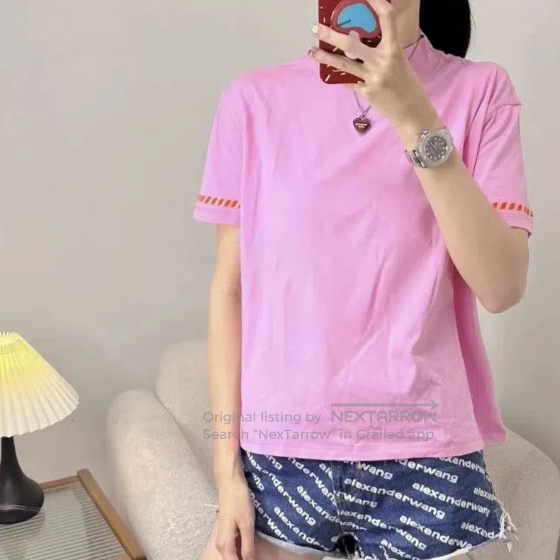 Hermes Hermes Pink Classic Pig Nose Printed T-shirt Size XXS / US 00 / IT 34 - 6 Thumbnail