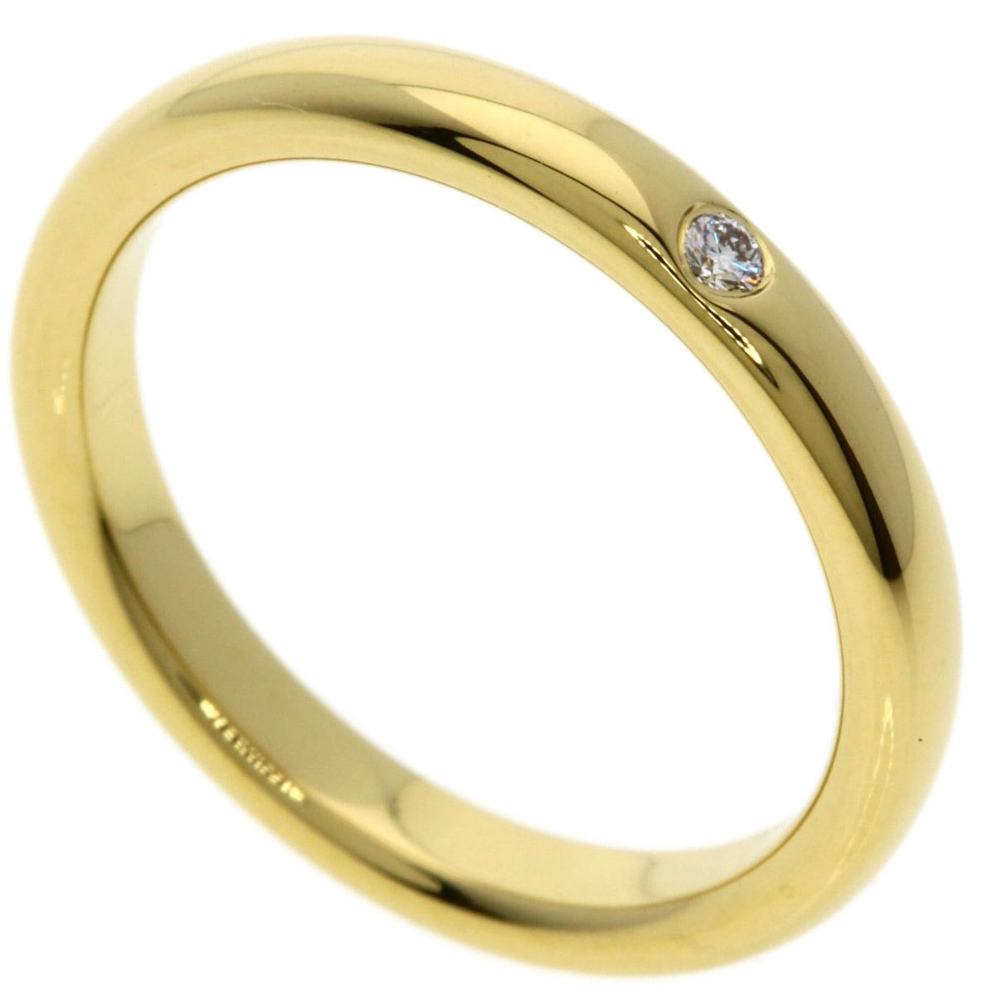 Tiffany & Co. Tiffany & Co. Stacking Band 1P Diamond Ring, 18K Yellow Gold, Women's. Size ONE SIZE - 1 Thumbnail