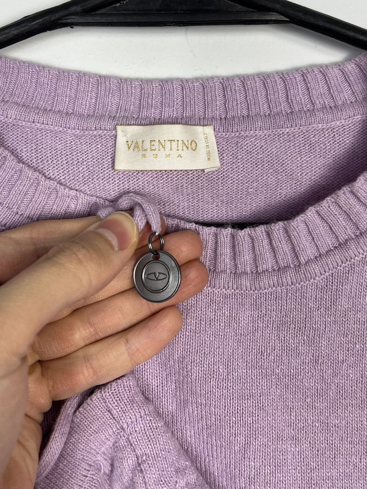 Valentino Rare Sweater Valentino Roma Cashmere / Angora / Wool Vest Size S / US 4 / IT 40 - 2 Thumbnail