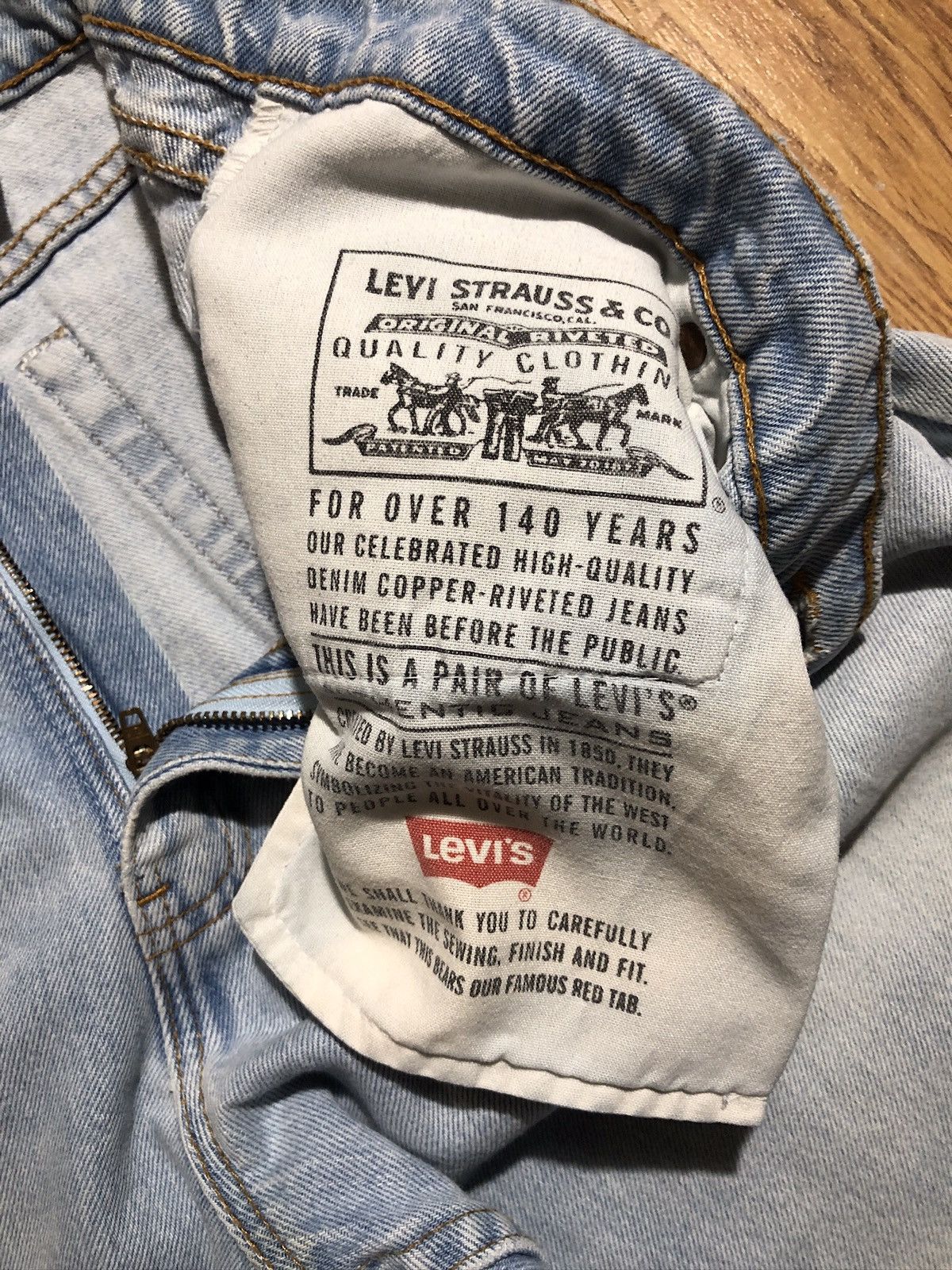 Levi's × Vintage Vintage Levi’s 560 US Made Loose Fit Denim Jeans Size 16 Size 38" / US 16 / IT 52 - 8 Thumbnail