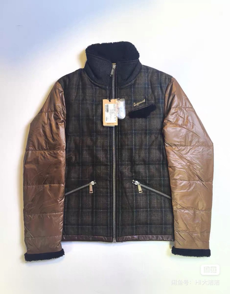 dsquared2 d2 wool fur jacket parka coat dior prada