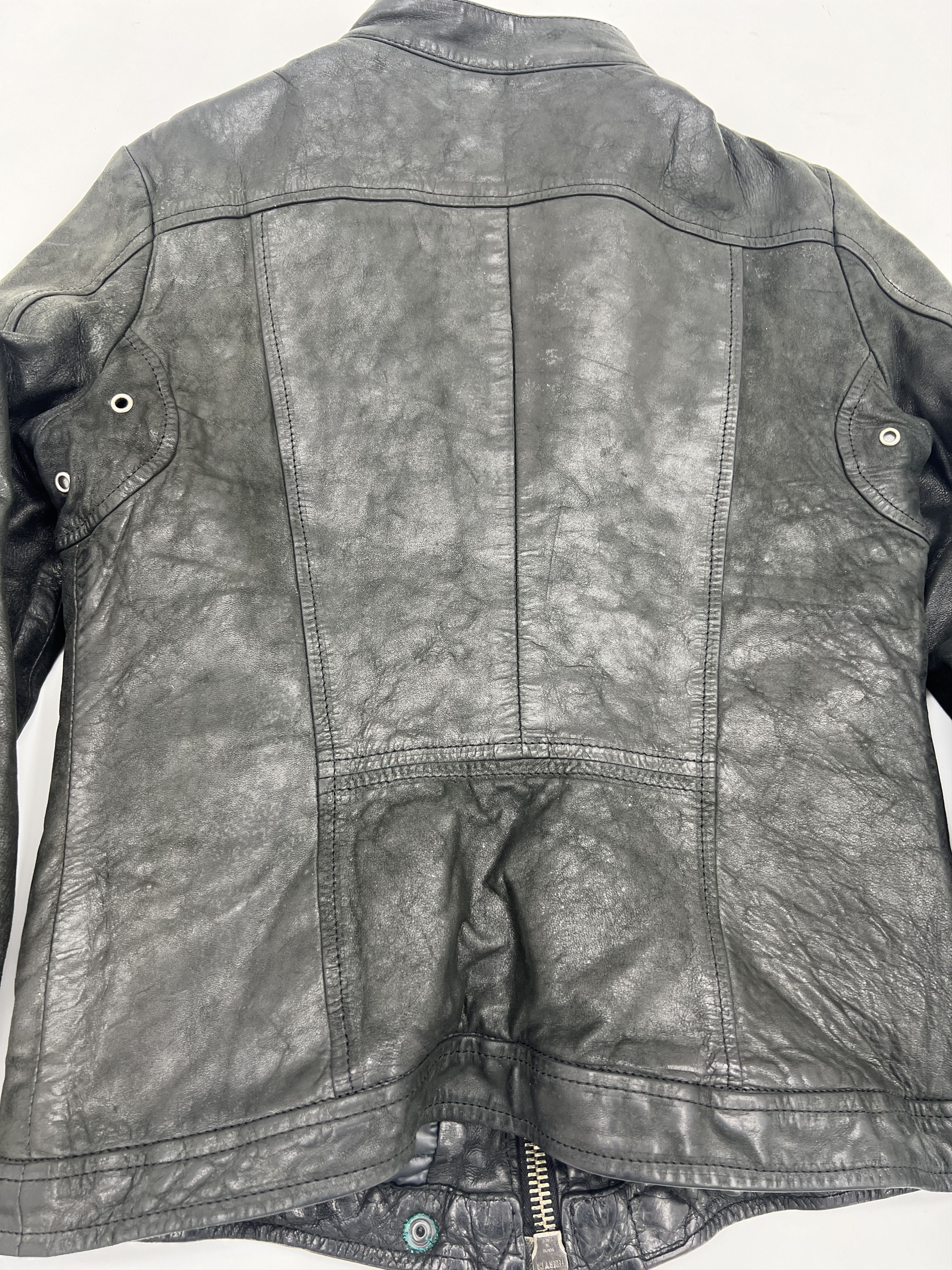Salvatore Santoro Salvatore Santoro Lamb Skin Padded Leather Jacket Size XS / US 0-2 / IT 36-38 - 6 Thumbnail