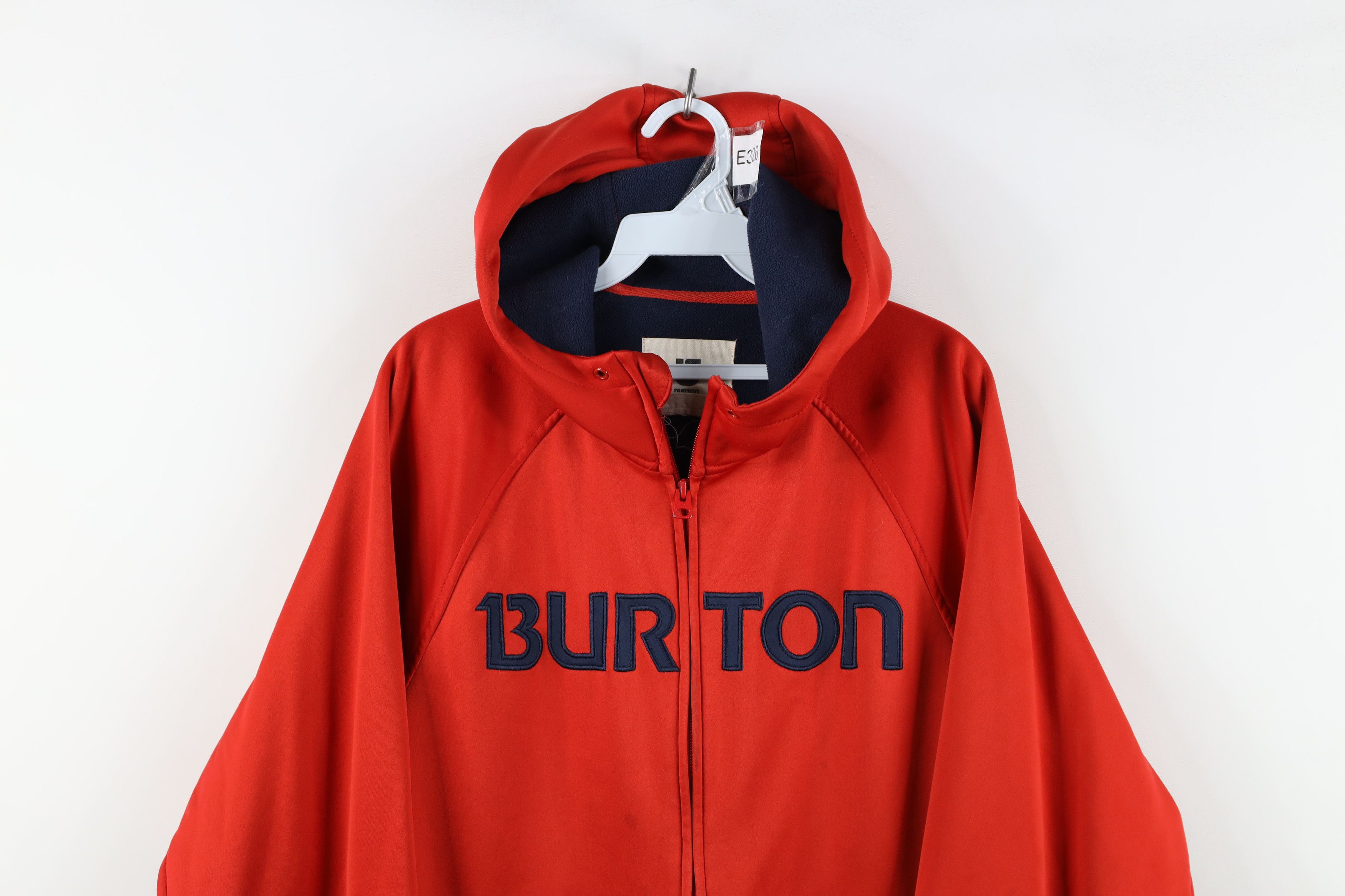 Burton Vintage Burton Snowboards Spell Out Fleece Lined Hoodie Size US L / EU 52-54 / 3 - 2 Thumbnail