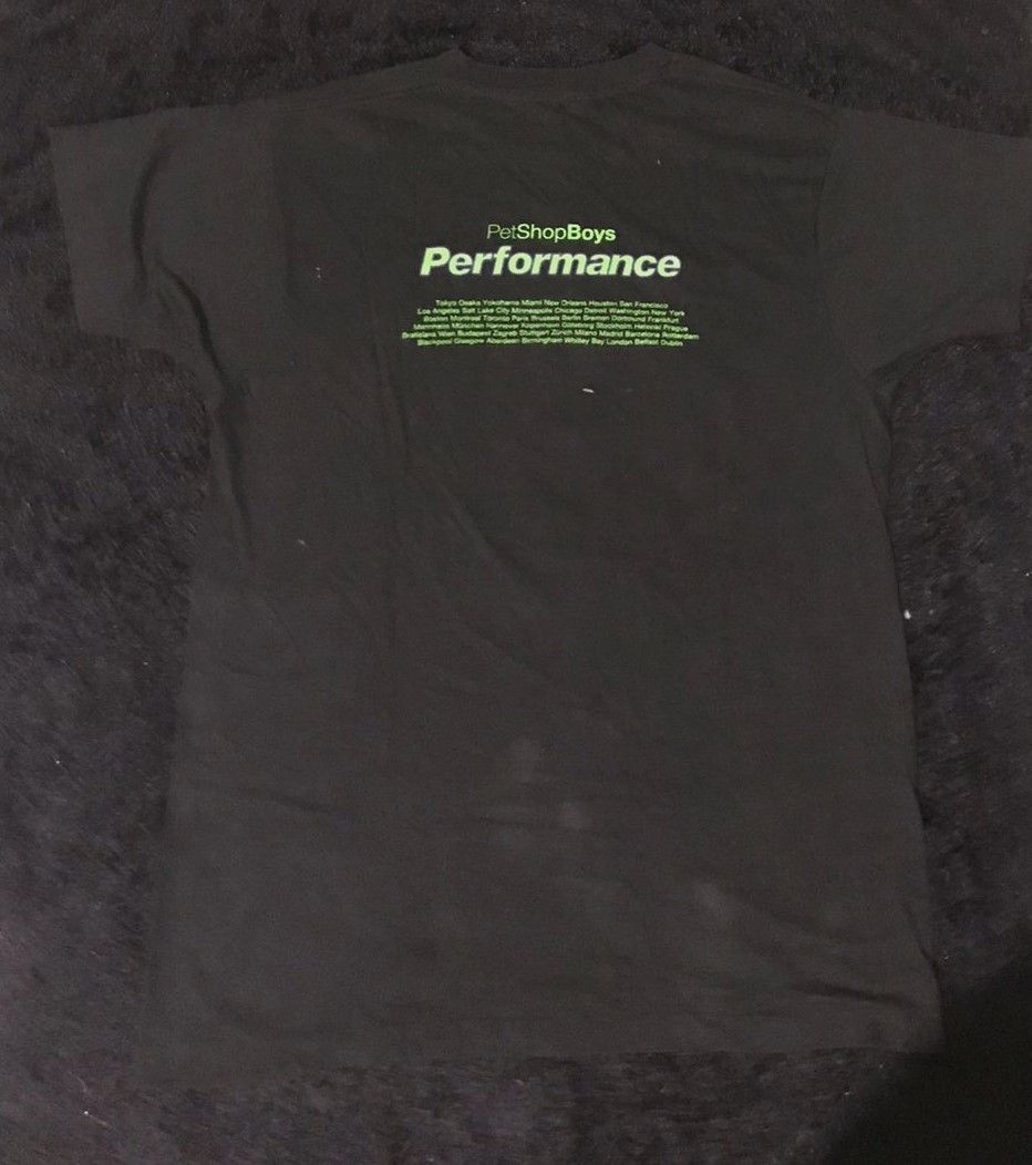 Vintage Vintage Pet Shop Boys Performance Tour 1991 Shirt PSB Size US XL / EU 56 / 4 - 2 Thumbnail