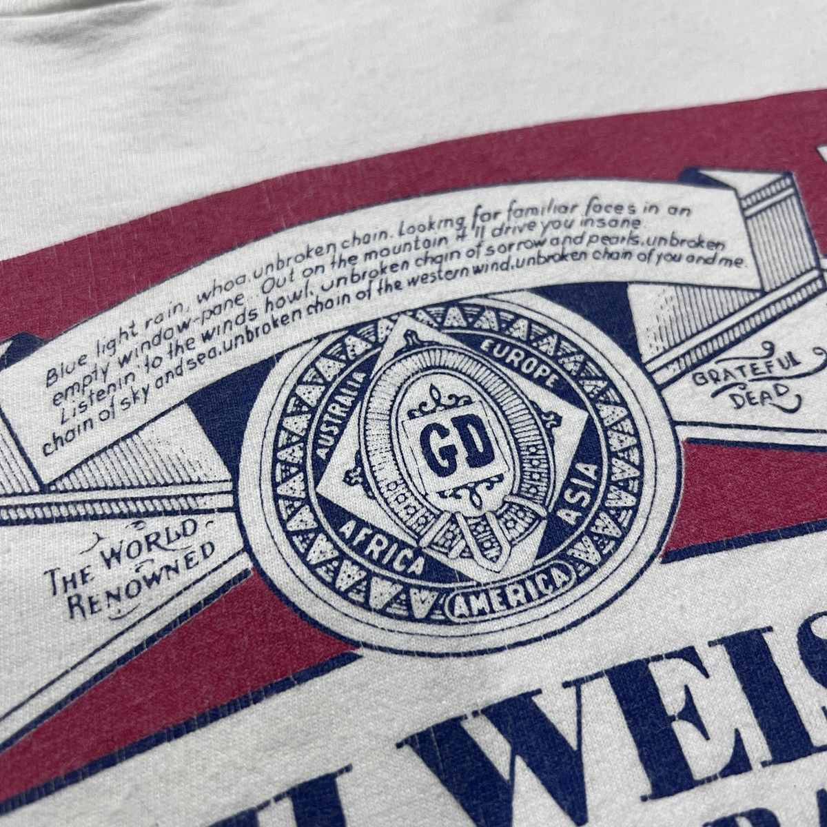 Grateful Dead Very Rare Vintage 90s PHIL WEISER KING OF BASS Tee XL Size US XL / EU 56 / 4 - 3 Thumbnail