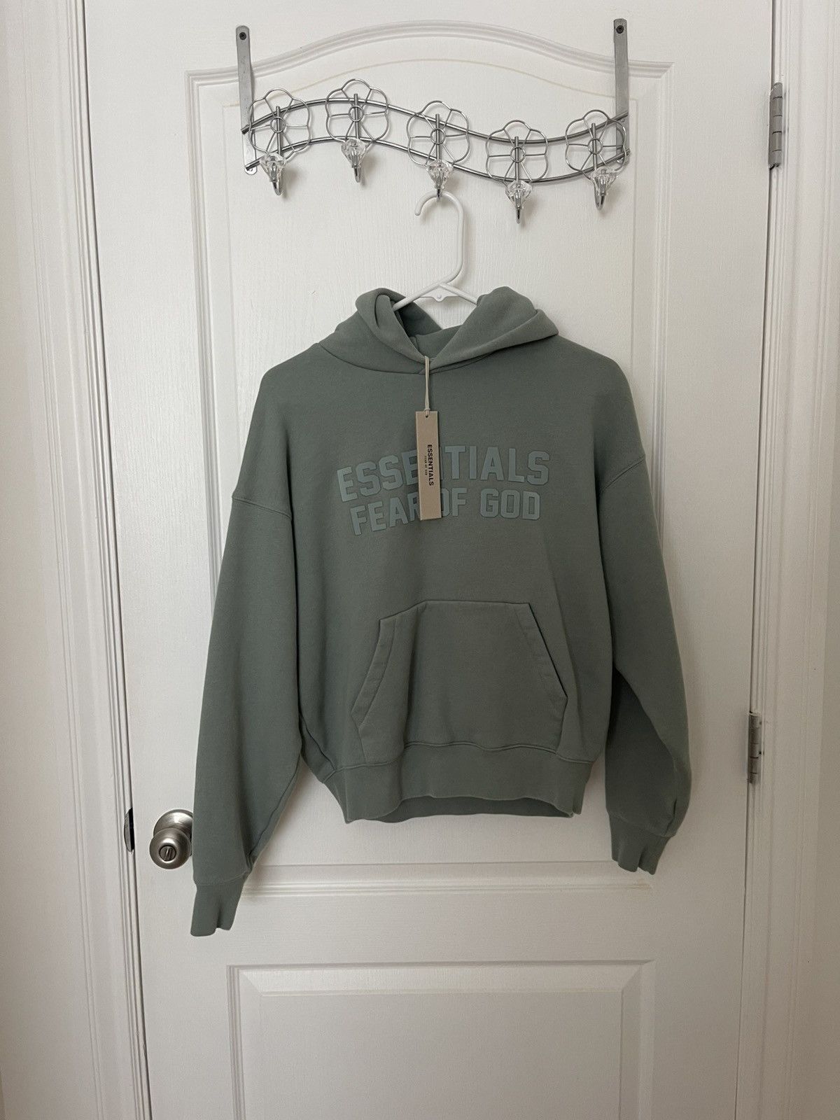 Fear of God Essentials Hoodie Haze Blue/Green