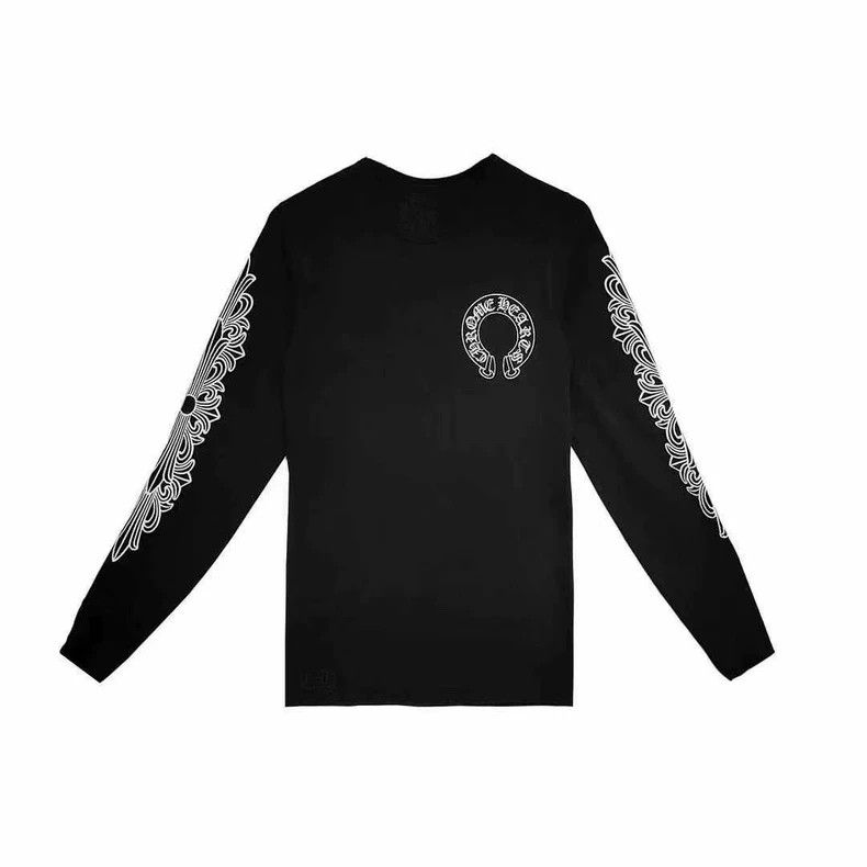 Chrome Hearts Chrome Hearts Black Long Sleeve Shirt | Grailed
