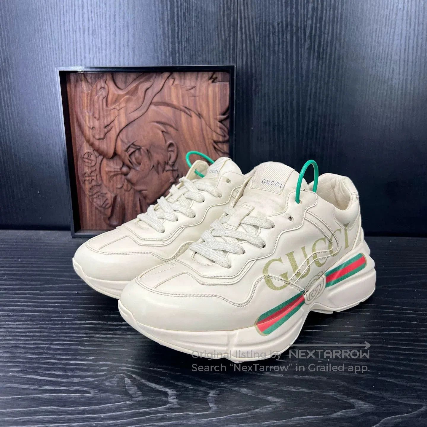 Gucci Gucci Rhyton White Sneakers. Size US 10 / EU 43 - 1 Thumbnail