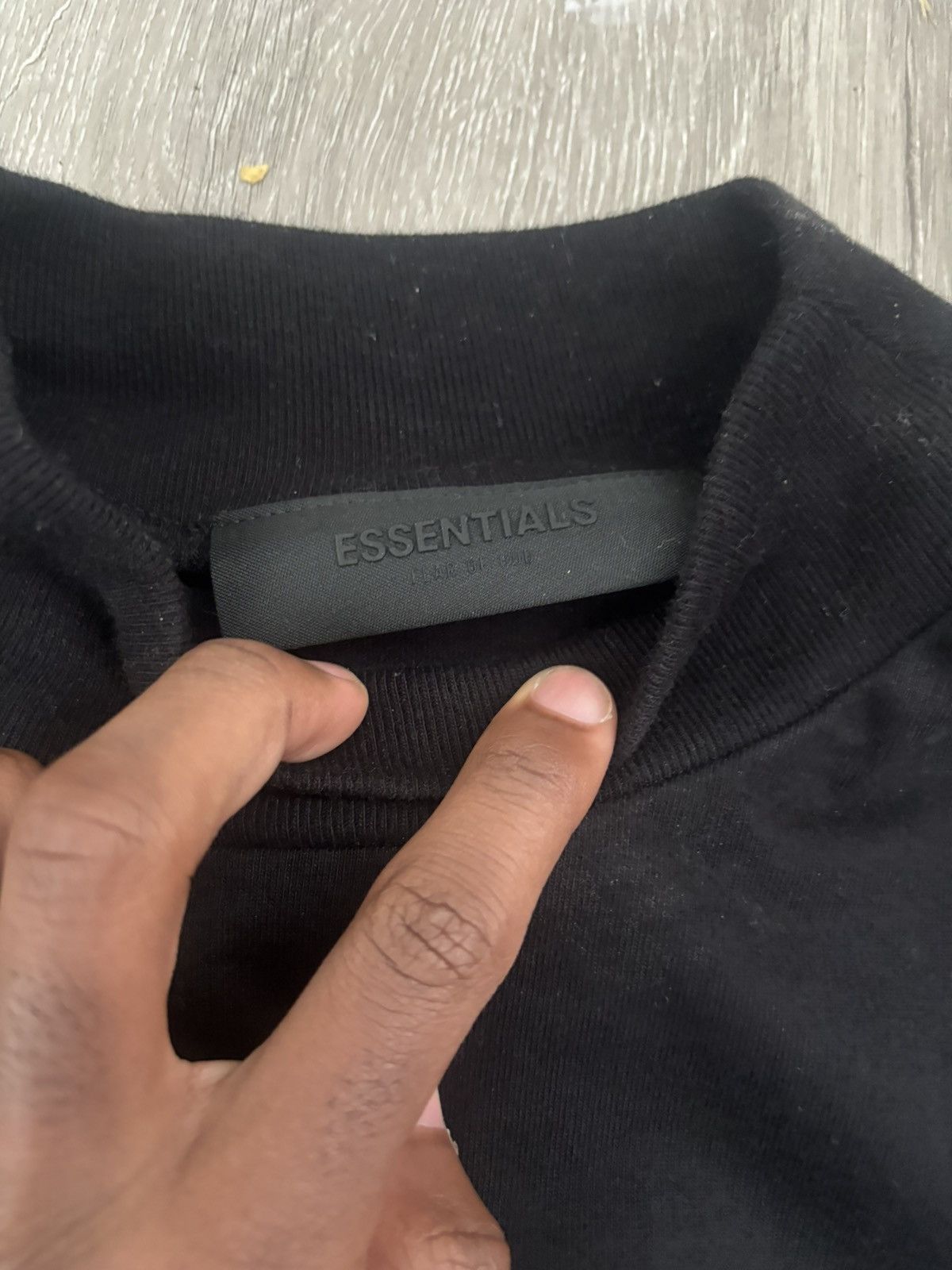 Essentials Size XS Black Essential Fear Of God Shirt Size US XS / EU 42 / 0 - 6 Thumbnail