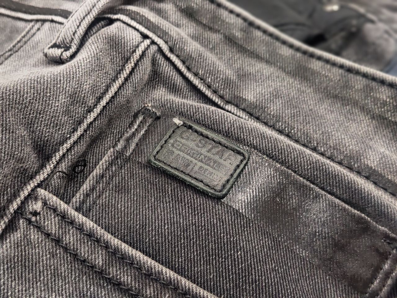 G-Star Rare G Star Raw 3301 Snoop Dogg Faded Denim Jeans Vintage Size US 30 / EU 46 - 12 Thumbnail