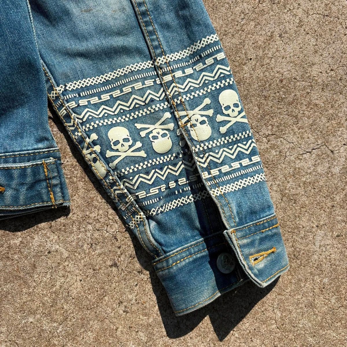 Mastermind Japan Mastermind Japan Skull Hardware Denim Jacket Size US M / EU 48-50 / 2 - 19 Thumbnail