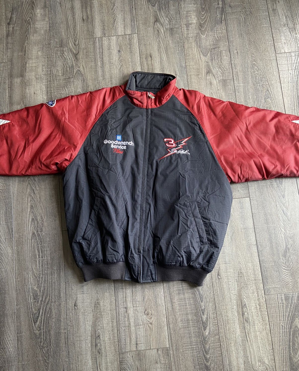 Chase Authentics × NASCAR Mens Large Chase Authentics Vintage Dale Earnhardt Jacket Size US L / EU 52-54 / 3 - 2 Thumbnail