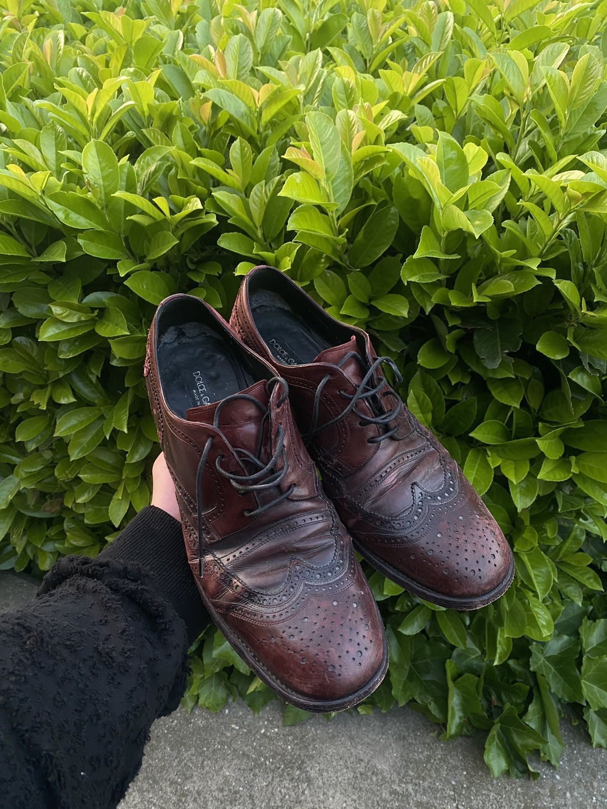 Dolce & Gabbana Dolce & Gabbana Leather Boots Size US 10 / EU 43 - 1 Thumbnail