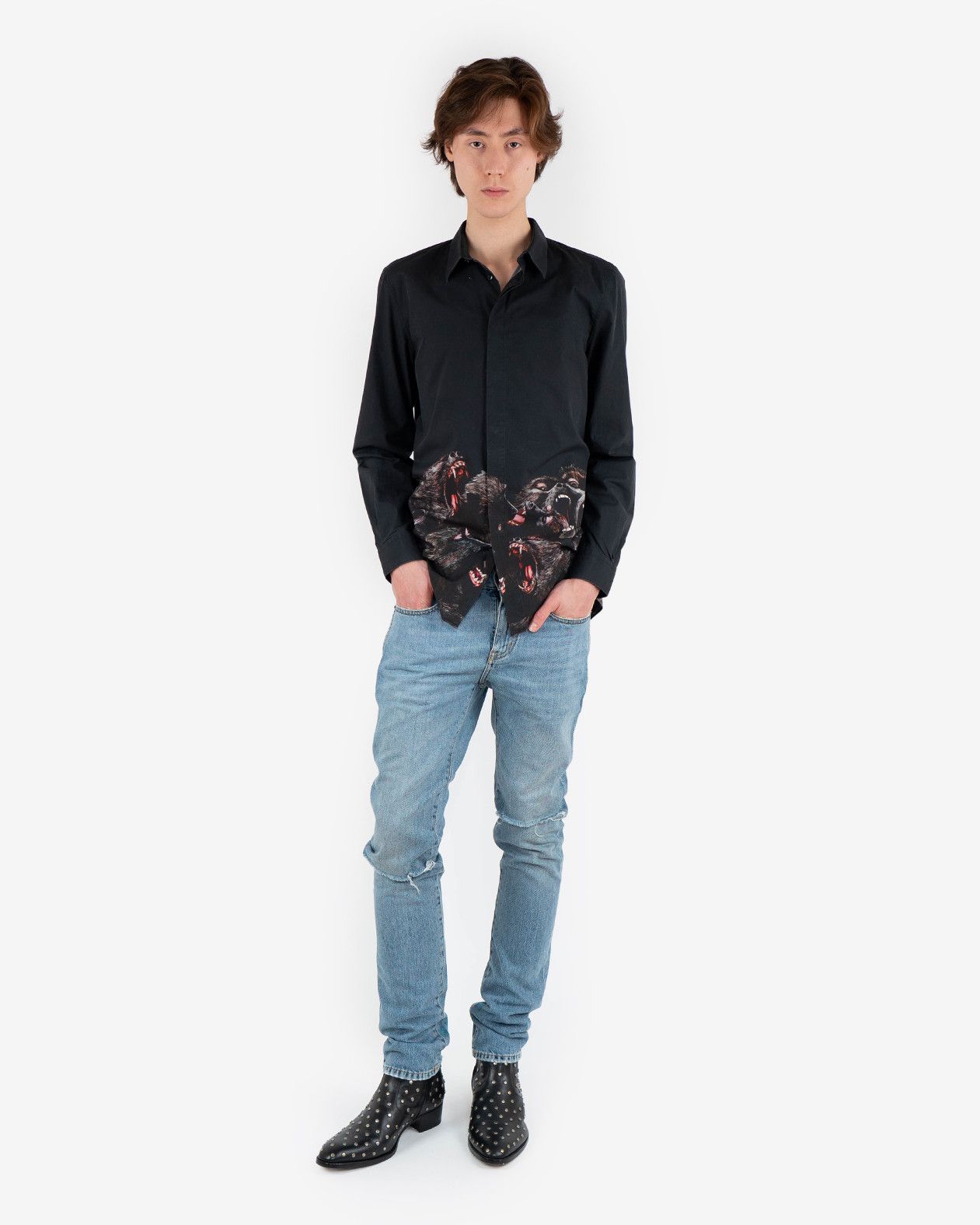 Givenchy Screaming Monkeys Shirt Size US M / EU 48-50 / 2 - 9 Thumbnail