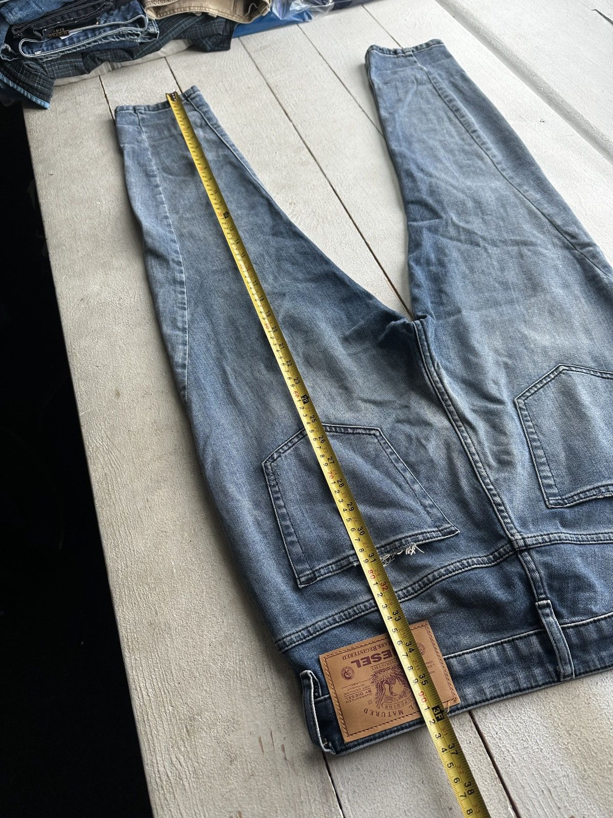 Diesel 🚨 DIESEL IFSIXWASNINE JEANS DENIM RARE Y2K FIT GOTHIC PUNK Size 30" / US 8 / IT 44 - 15 Thumbnail