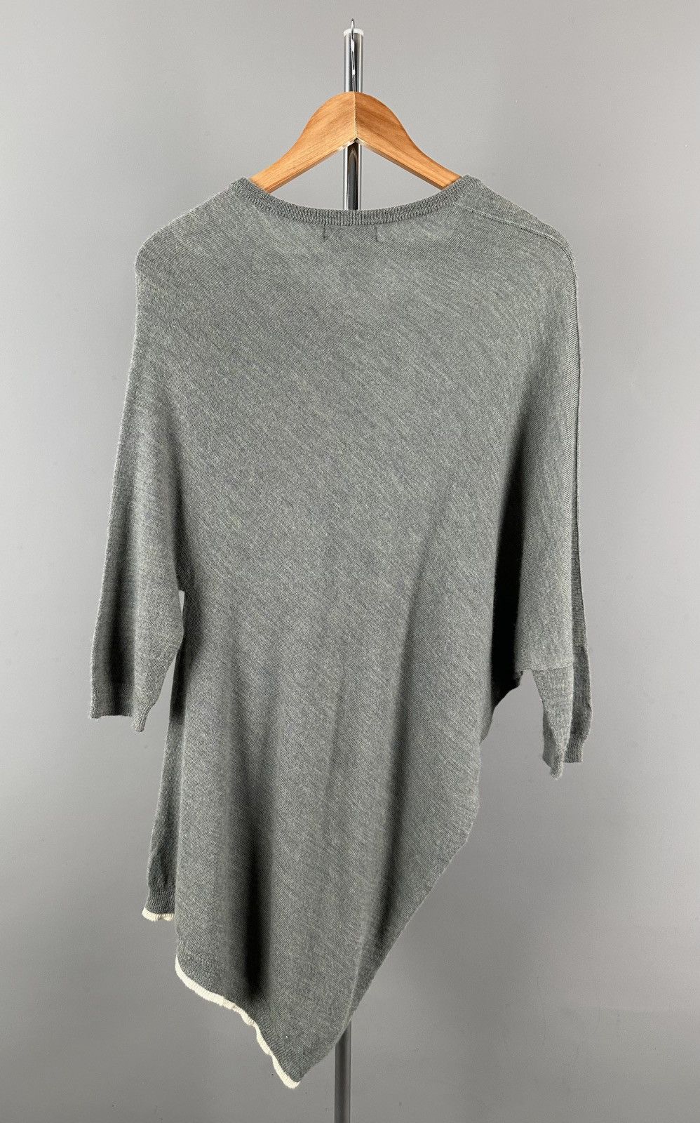 Y's × Yohji Yamamoto Y’s - Yohji Yamamoto - Asymmetrical Knit Long Shirt Size US L / EU 52-54 / 3 - 8 Thumbnail