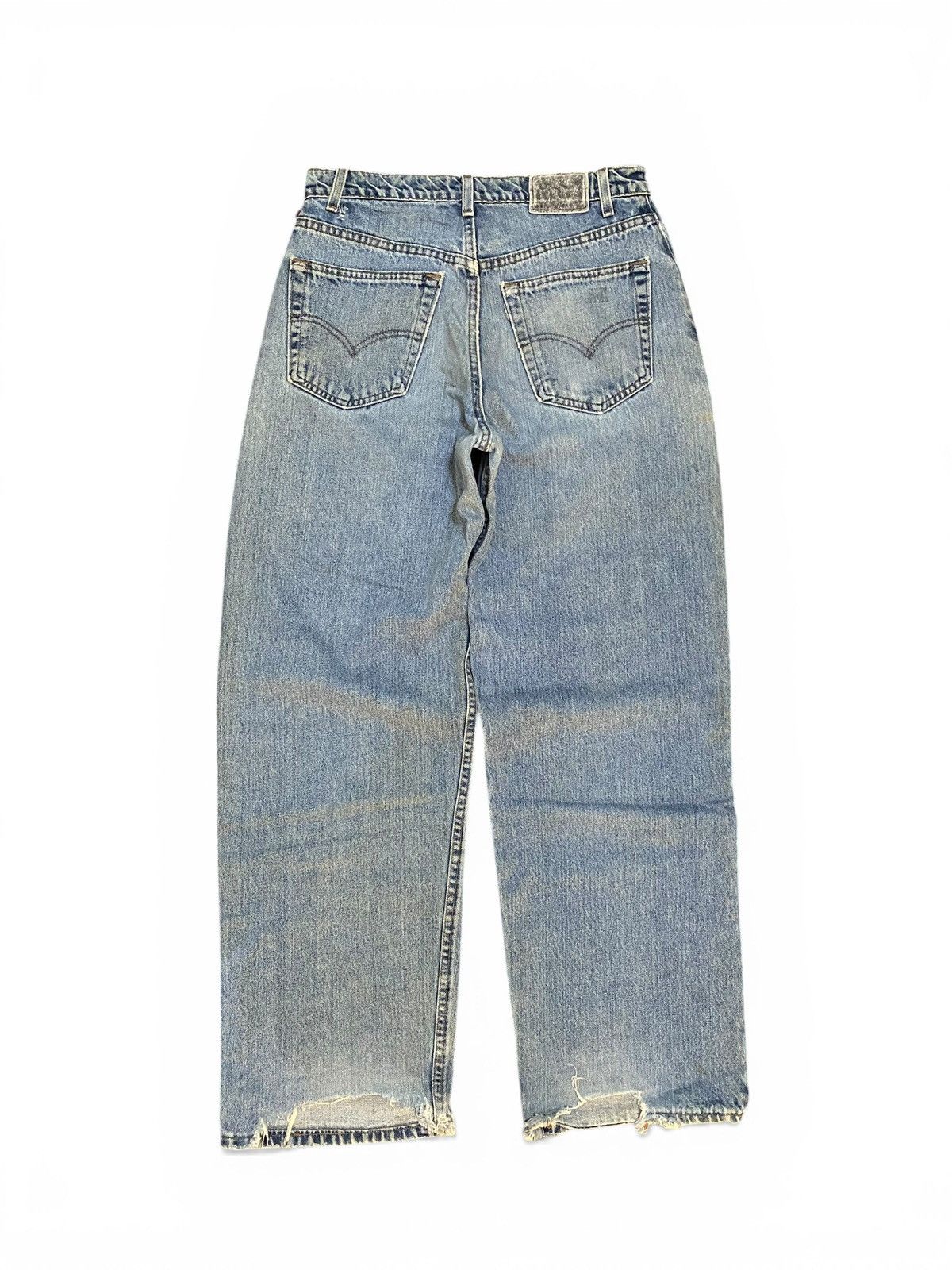 Levi's Vintage 90’s Distressed Baggy Levis Silvertab Loose Wide Leg Size US 30 / EU 46 - 5 Thumbnail