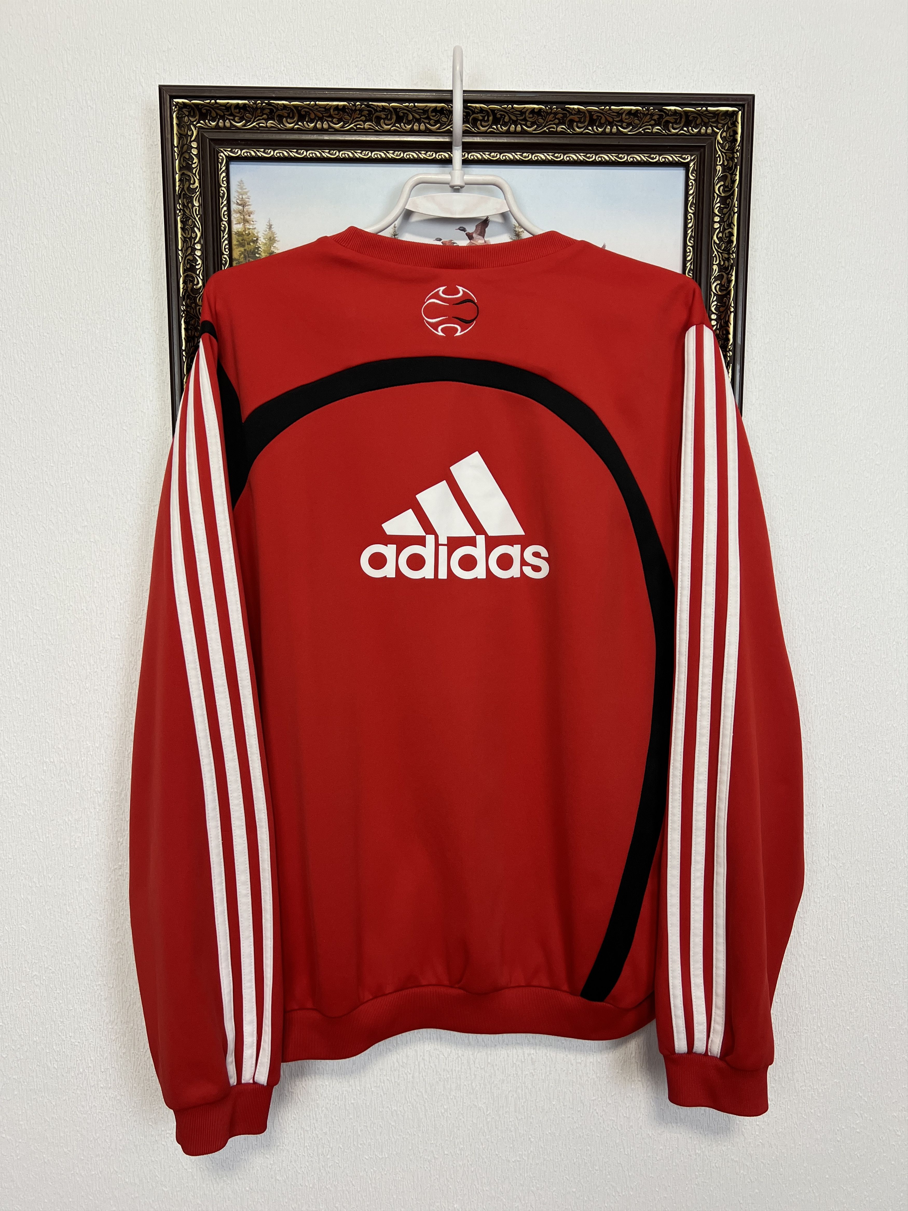 Adidas Liverpool Football Sweatshirt Track Top Crewneck Rare Size US M / EU 48-50 / 2 - 9 Thumbnail