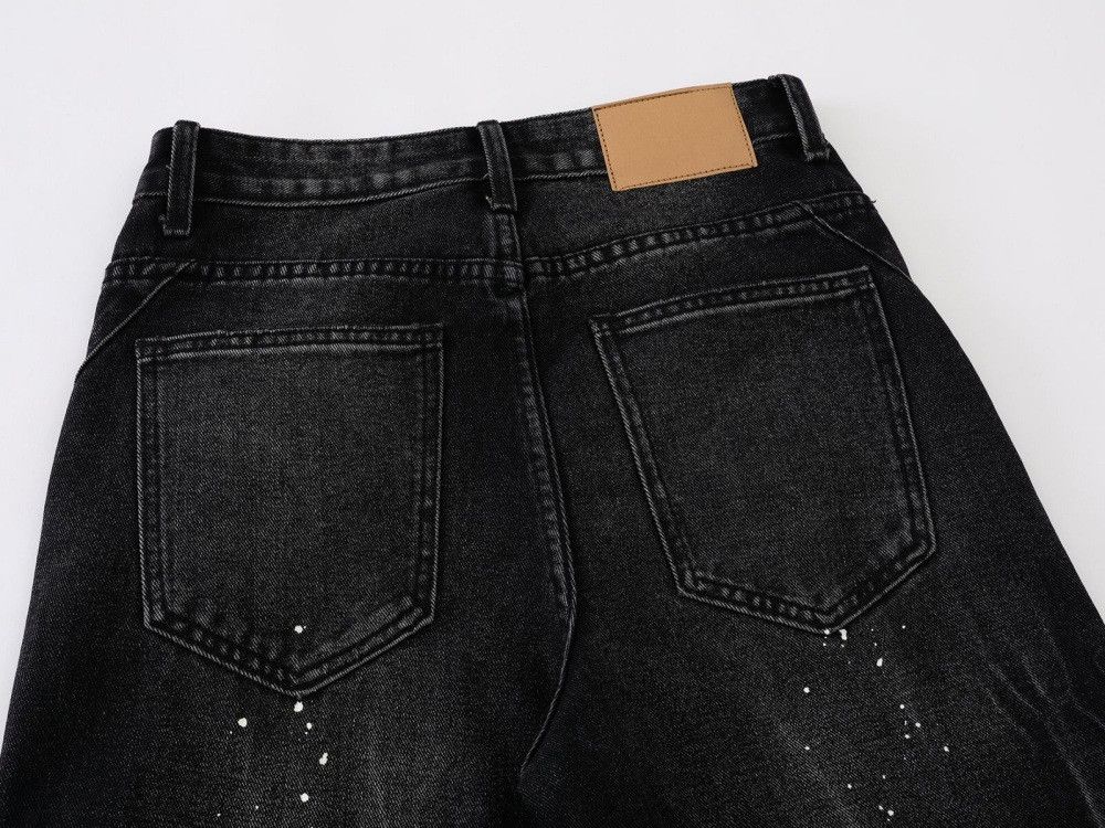 Vintage Street Punk Men's Loose-Fit Distressed Washed Jeans Size US 32 / EU 48 - 5 Thumbnail