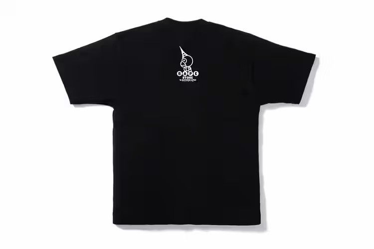 Bape A Bathing Ape Bape France Paris Flag Baby Milo Tee Black XXL Size US XXL / EU 58 / 5 - 2 Thumbnail