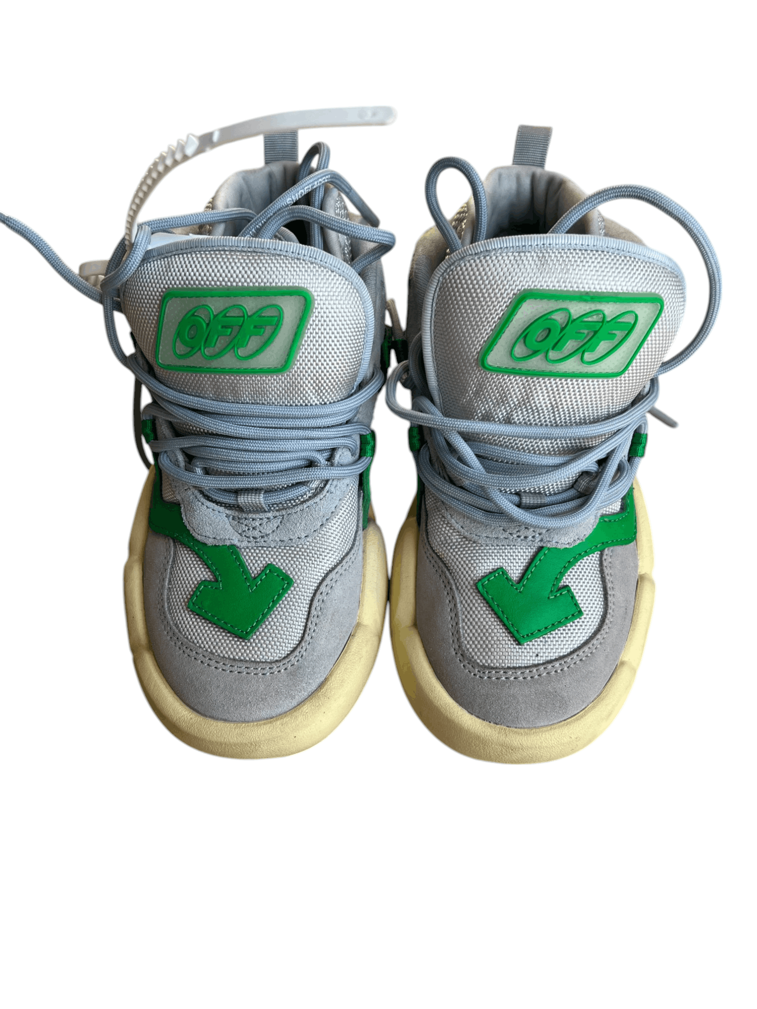 Off-White Off-White Wmns Optic Chlorine 'Grey Green' Size US 5 / IT 35 - 1 Thumbnail