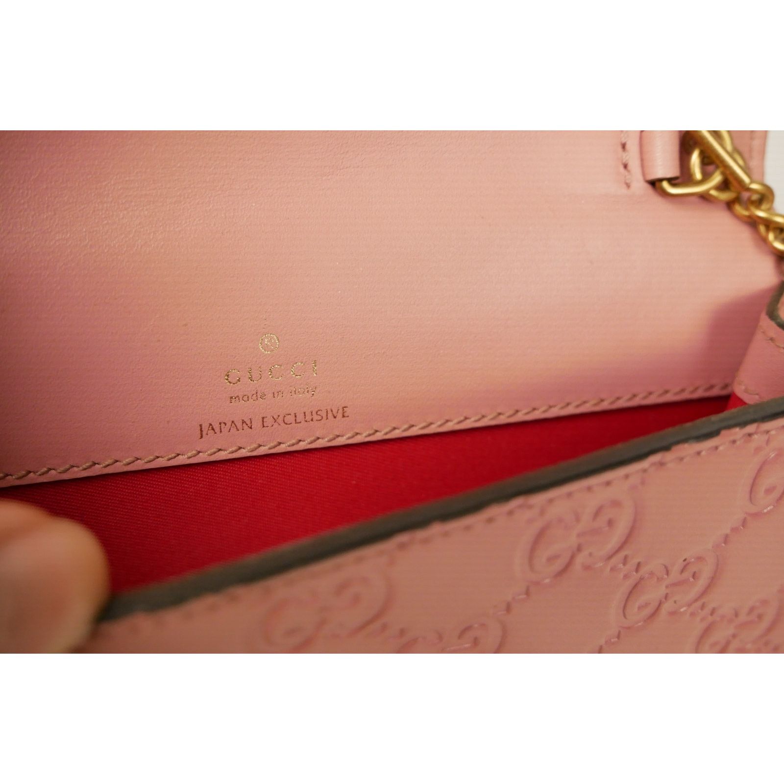 Gucci Gucci Cherries Wallet on Chain Mini Size ONE SIZE - 13 Thumbnail