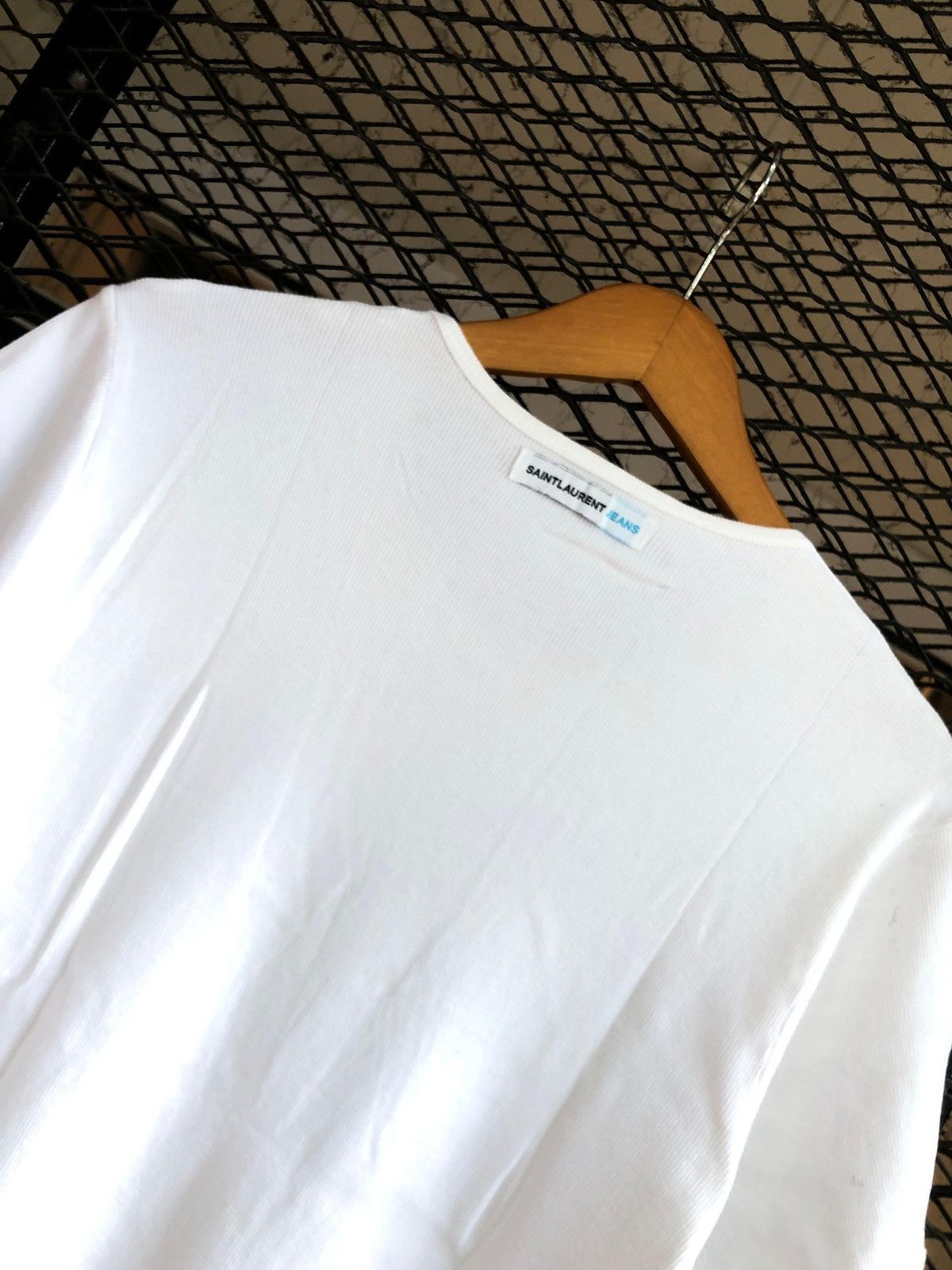 Saint Laurent Paris VTG SAINT LAURENT JEANS SHIRT Size US L / EU 52-54 / 3 - 2 Thumbnail