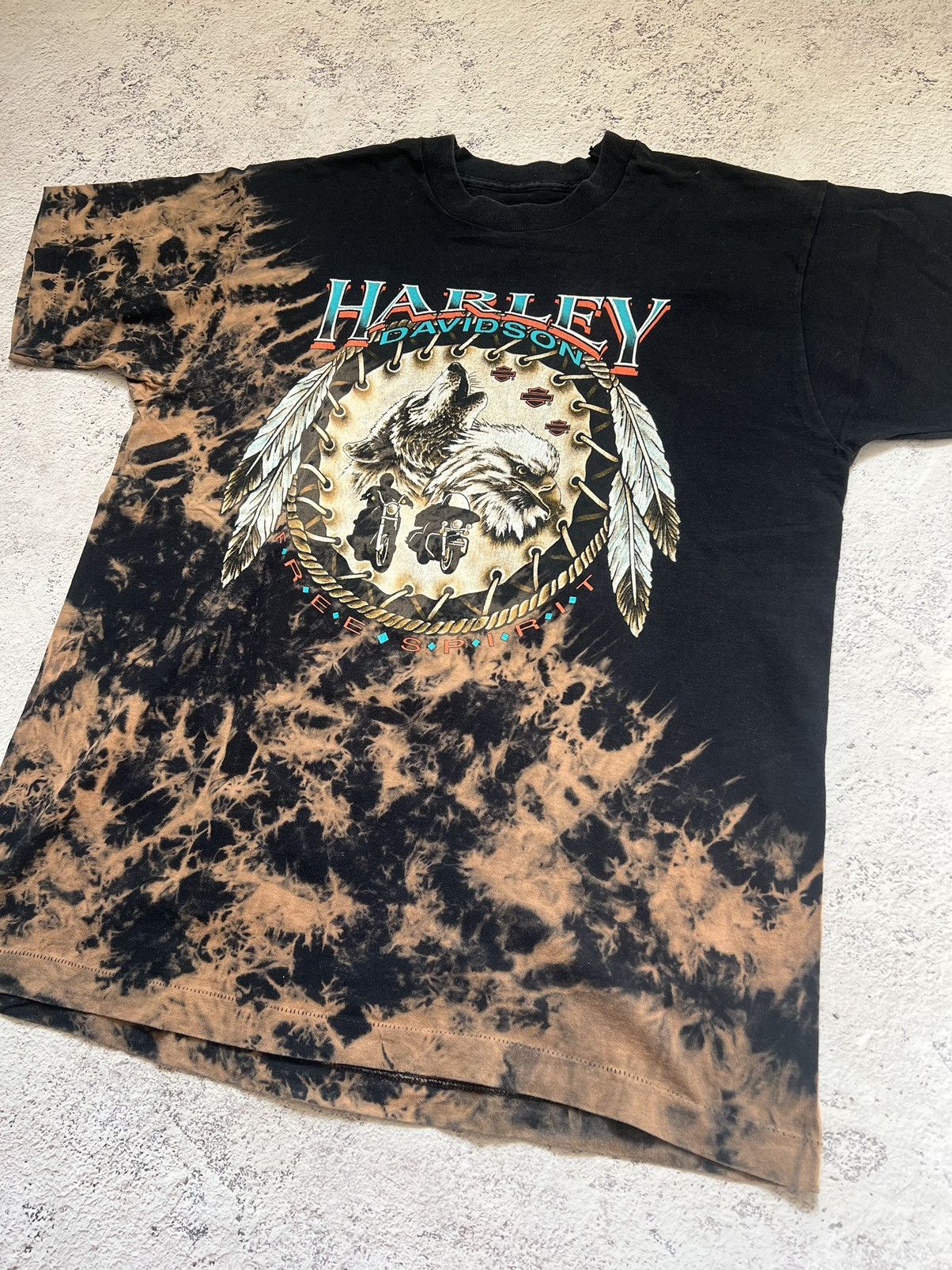 Harley Davidson × Vintage Rare Vintage Single Stitch Harley Davidson Steel Chattanooga Size US L / EU 52-54 / 3 - 4 Thumbnail