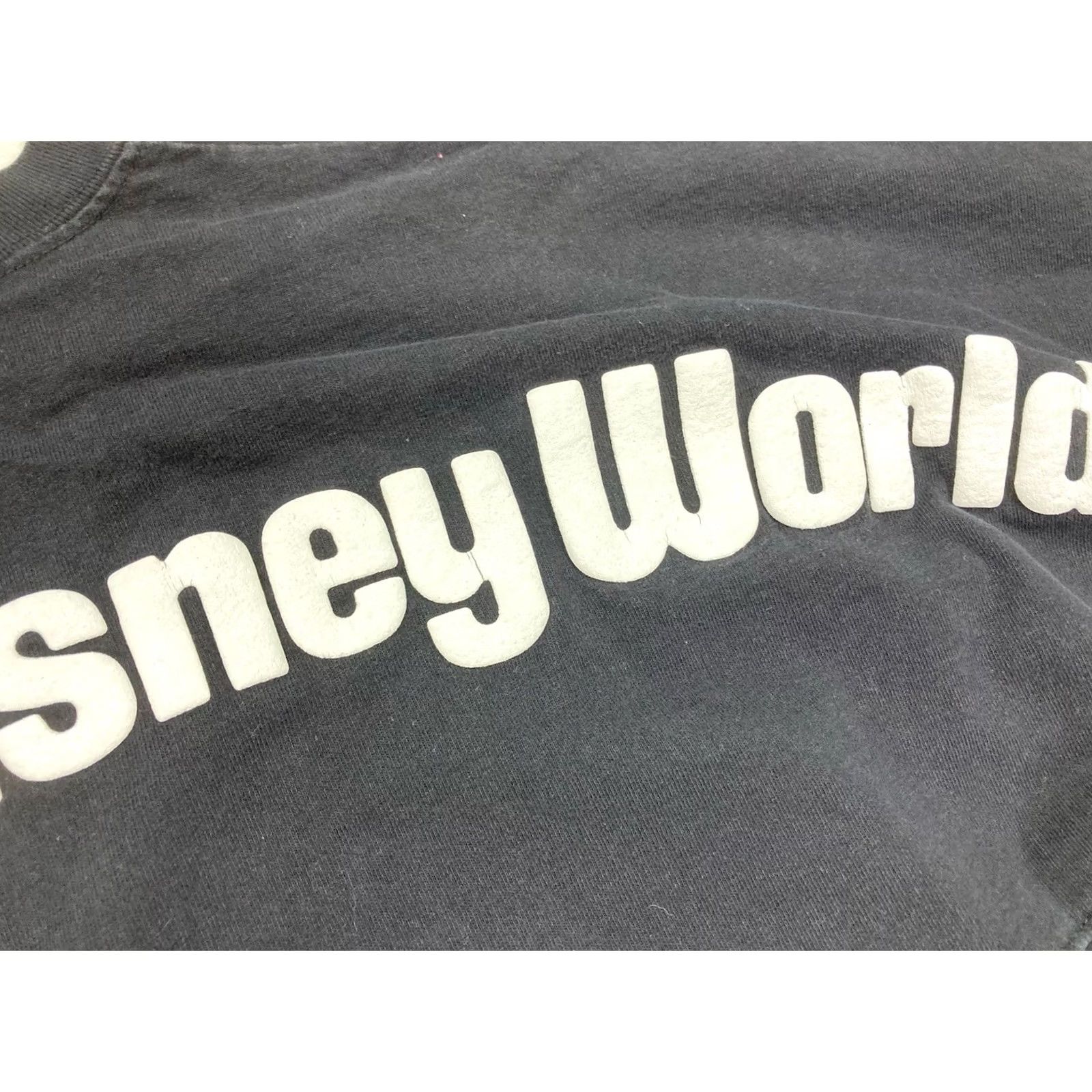 Disney Walt Disney World Spirit Jersey Graphic T-shirt Women Small Black Long Sleeve Size S / US 4 / IT 40 - 4 Thumbnail