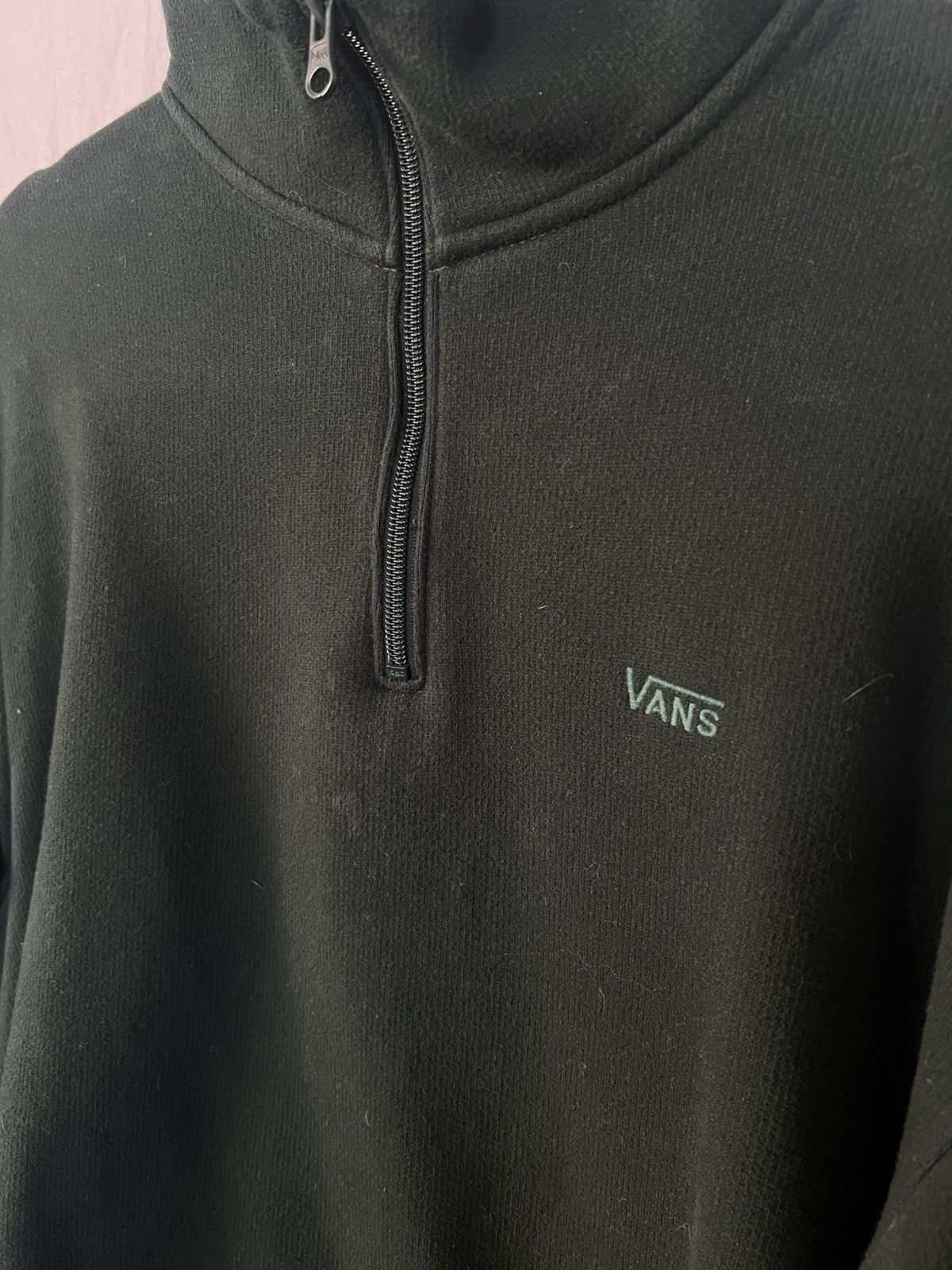 Vans Vans Quarter Zip Comfycush Sweater Size US L / EU 52-54 / 3 - 3 Thumbnail