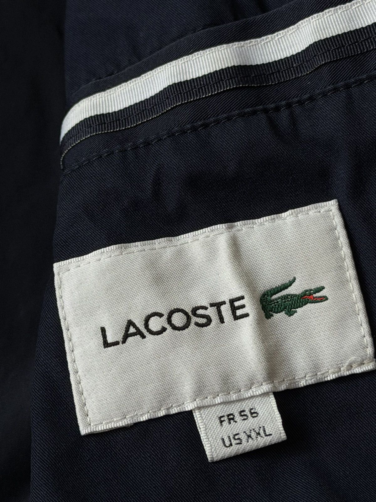 Lacoste Rare Lacoste Bomber Mens Jacket Size US XXL / EU 58 / 5 - 14 Thumbnail