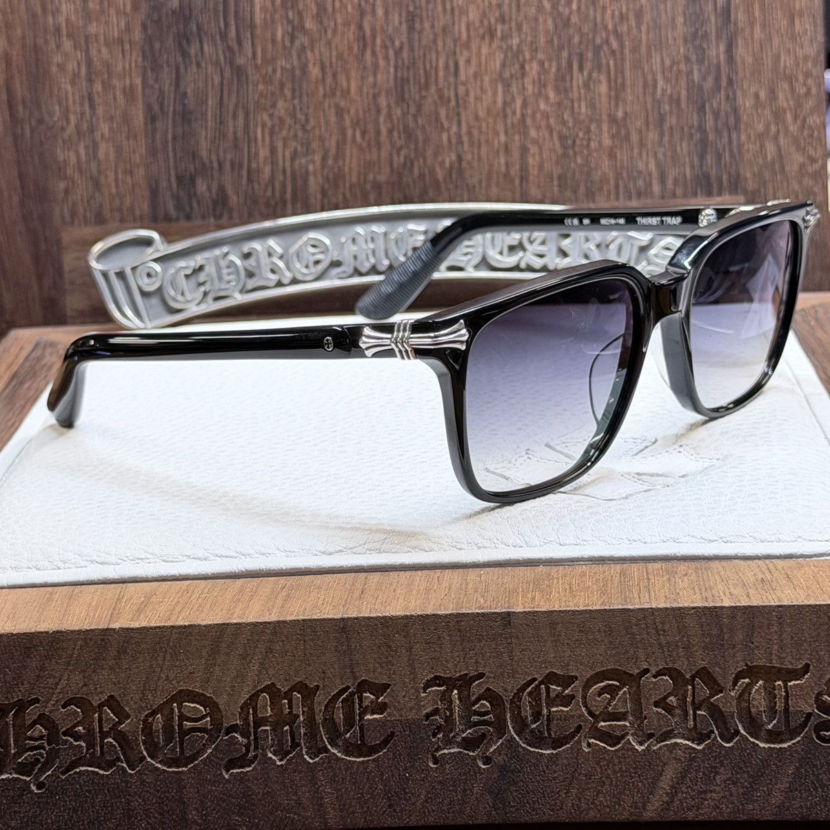 Chrome Hearts Chrome Hearts THIRST TRAP 1/1 Sunglasses Size ONE SIZE - 6 Thumbnail