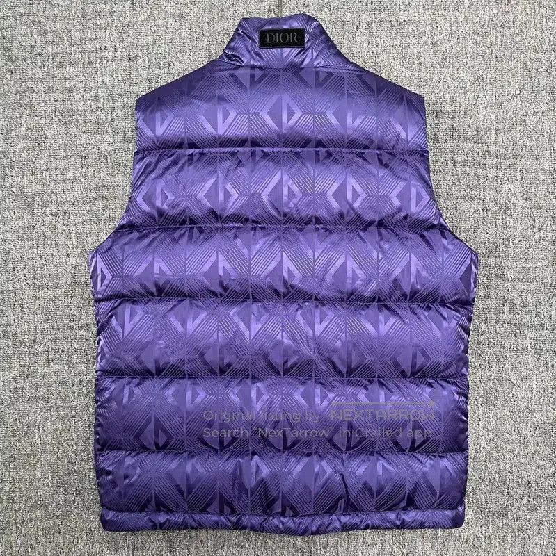 Dior Dior Purple Nylon Men's Sleeveless Jacket . Size US S / EU 44-46 / 1 - 2 Thumbnail