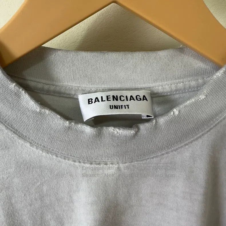 Balenciaga Balenciaga Flame rock destroyed T-shirt Size US M / EU 48-50 / 2 - 3 Thumbnail