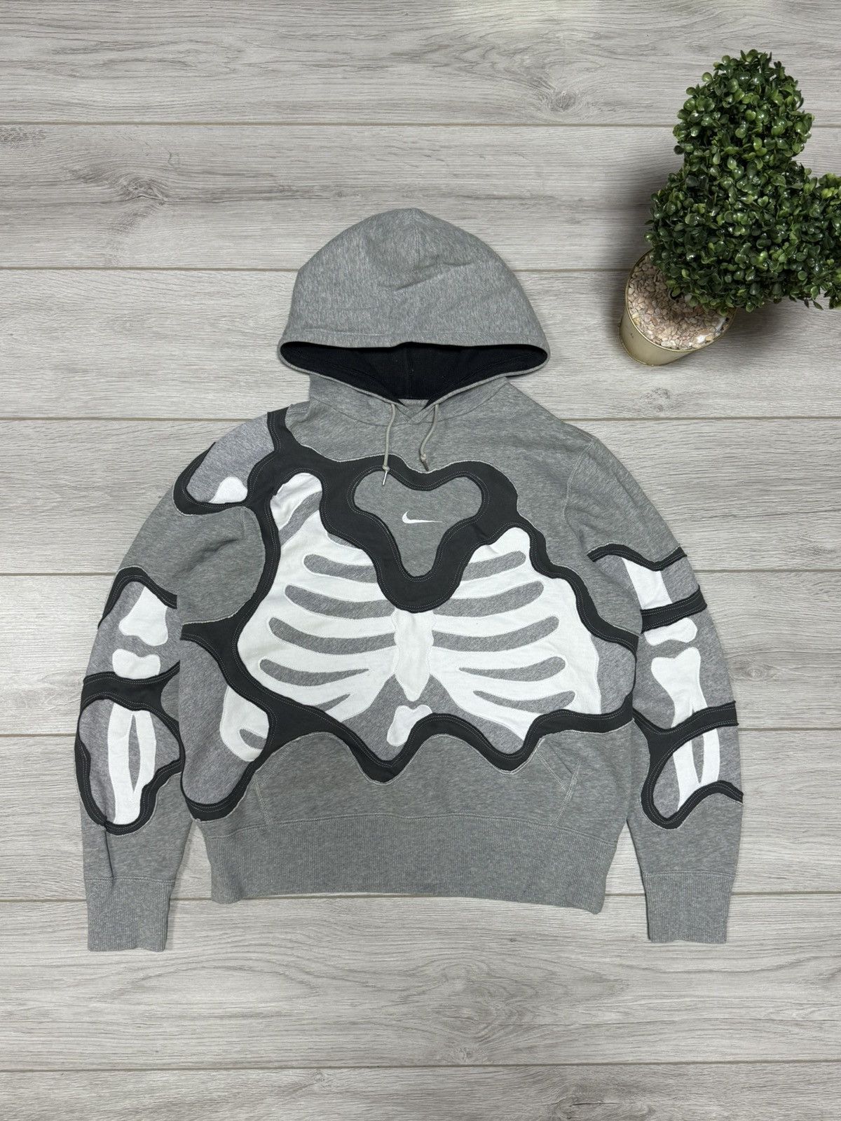 Nike Nike skeleton custom 1:1 hoodie handmade bones Size US M / EU 48-50 / 2 - 1 Thumbnail