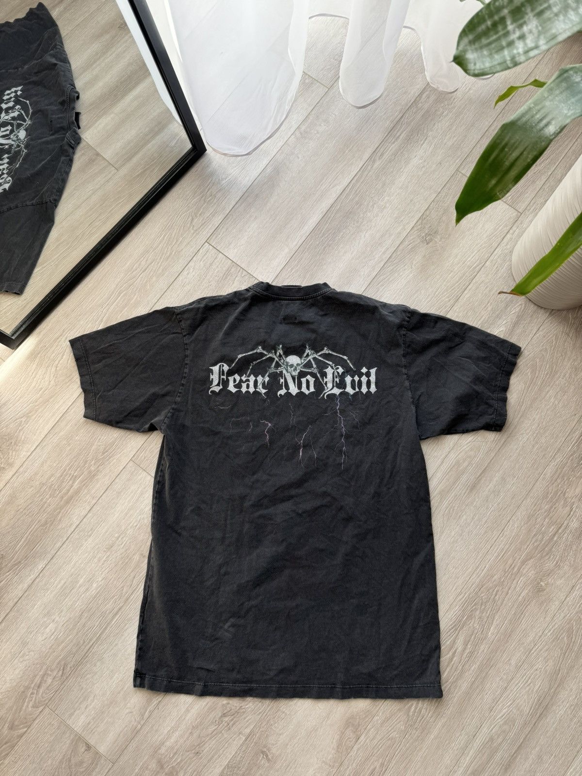 The Kooples The Kooples Skull Black Widow Band T Shirt Size US M / EU 48-50 / 2 - 5 Thumbnail