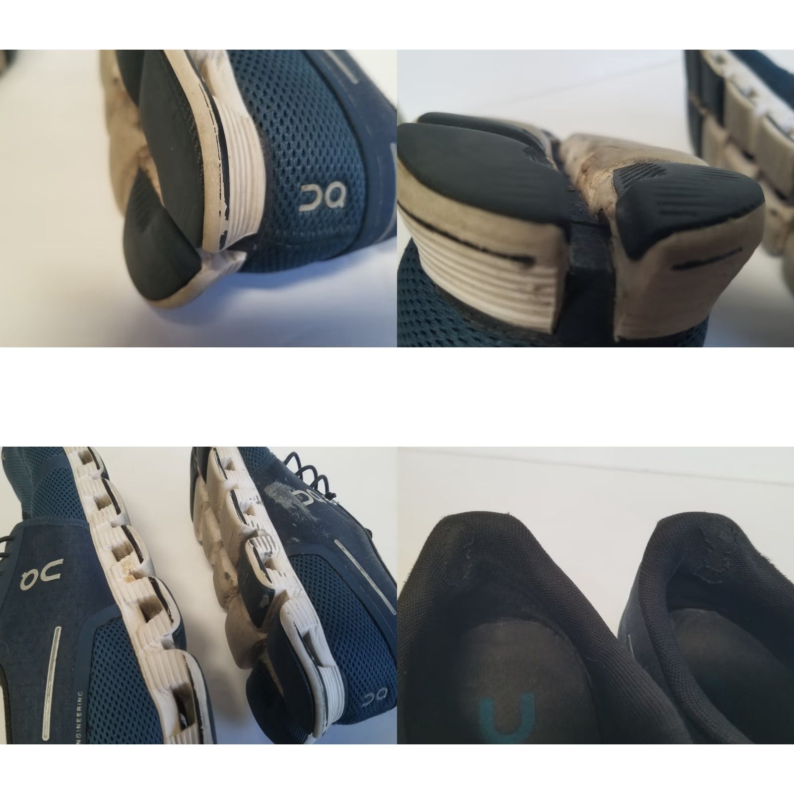 Vintage On Cloud 5 Mens Size 11.5 Blue White Athletic Running Sneakers See Pics Size US 12 / EU 45 - 9 Thumbnail