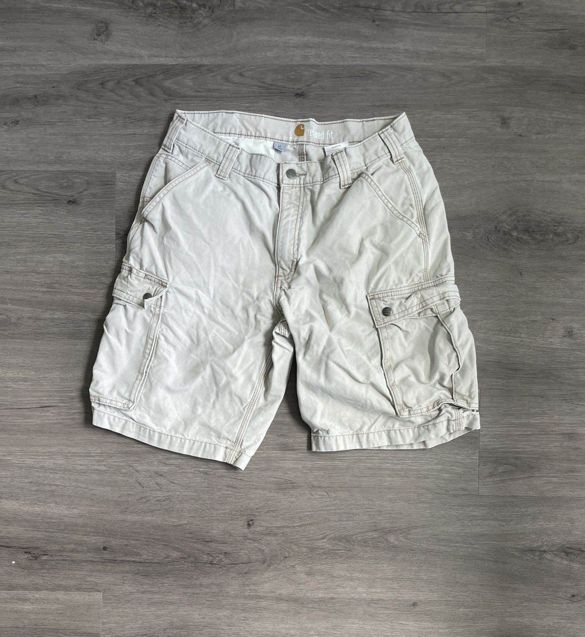 Carhartt Carhartt Cargo “Relaxed Fit” Shorts (Sz. 34) Size US 34 / EU 50 - 1 Thumbnail