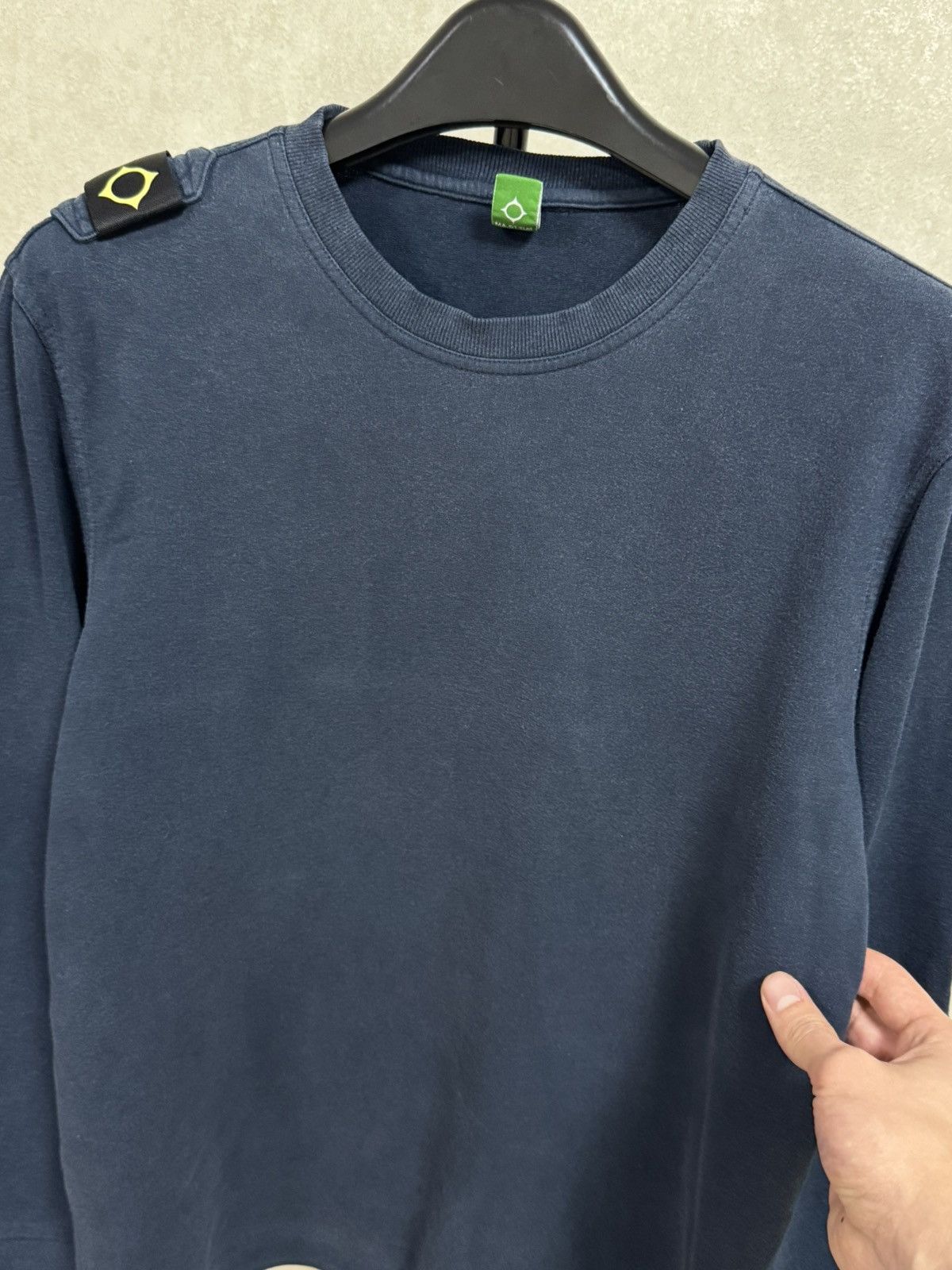 MA.STRUM Ma.Strum Men’s Long Sleeve Sweatshirt phosphorescent patch Size US M / EU 48-50 / 2 - 7 Thumbnail