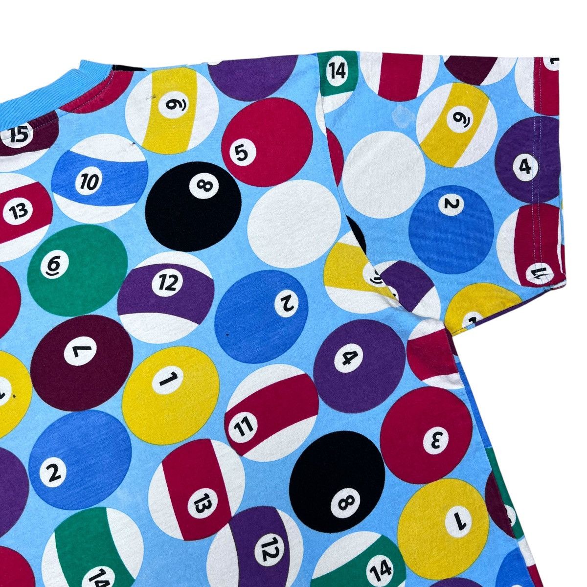 Vintage Vtg 2000s Billiards Pool Table All Over Print 3D Graphic Tee Size US XXL / EU 58 / 5 - 8 Thumbnail