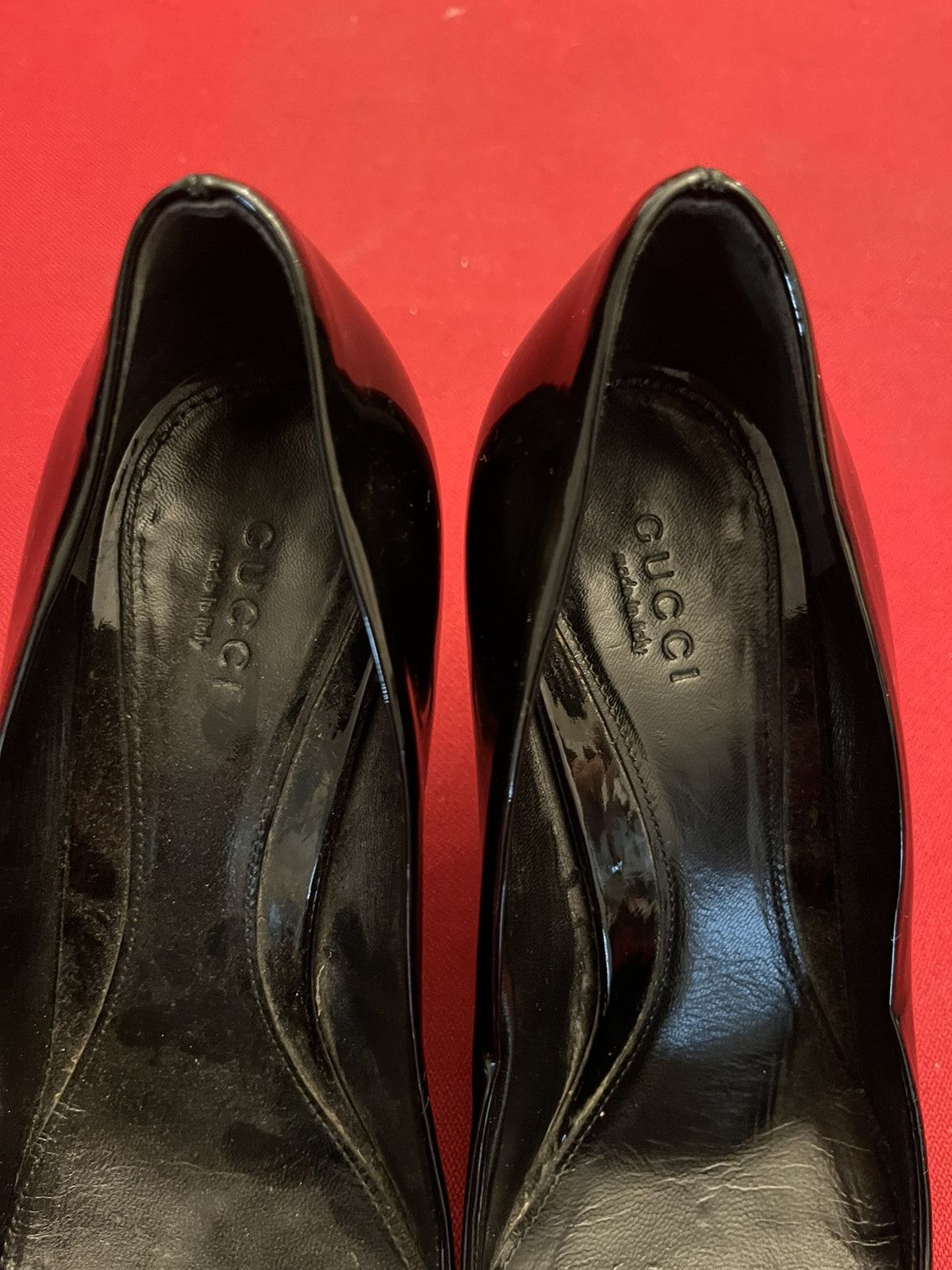 Gucci Gucci Patent Leather Horsebit Heels Size US 7.5 / IT 37.5 - 3 Thumbnail