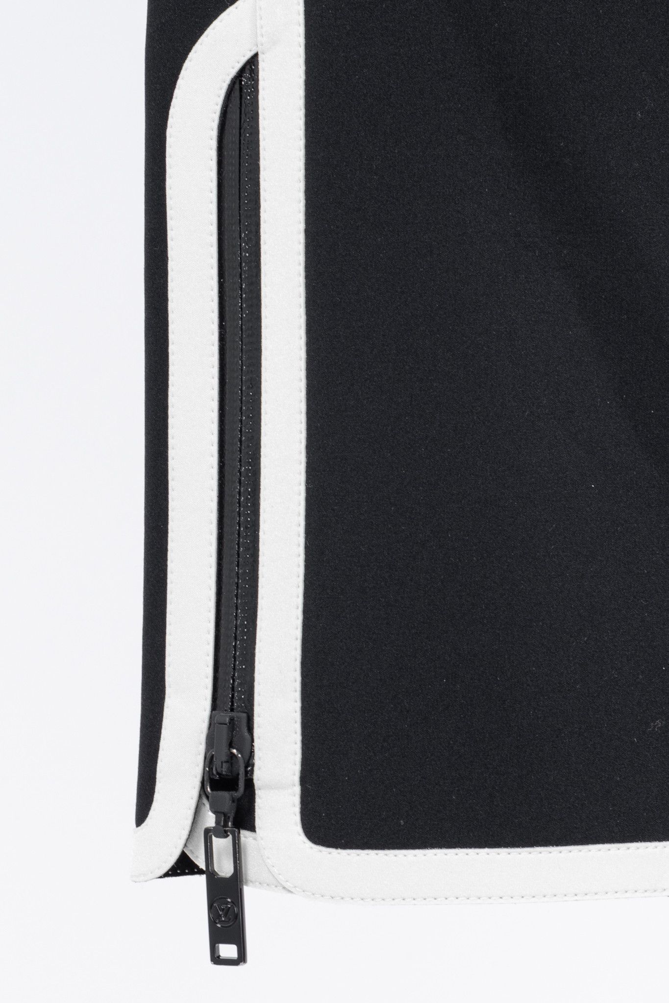 Louis Vuitton Louis Vuitton Black Stretch Piped Flared Pants Size 26" / US 2 / IT 38 - 7 Thumbnail