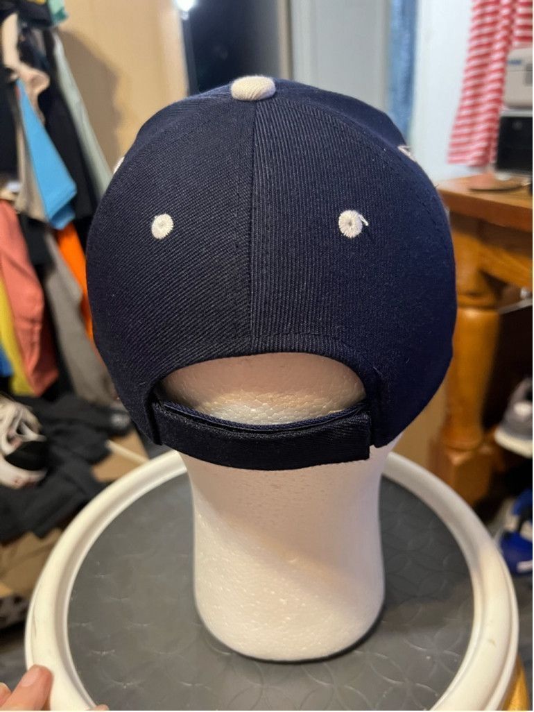 Other Unisex Jesus is My Boss Baseball Cap One Size Blue Size ONE SIZE - 3 Thumbnail