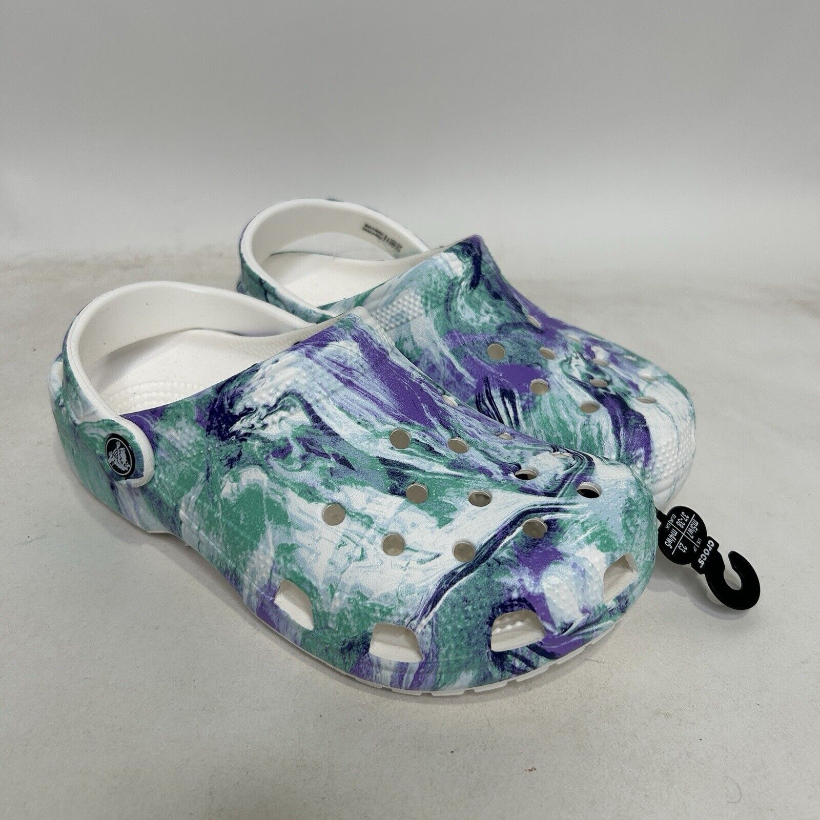 Crocs Crocs Classic Out Of This World II Clogs “Purple Green” 2024 Size US 7 / IT 37 - 1 Thumbnail