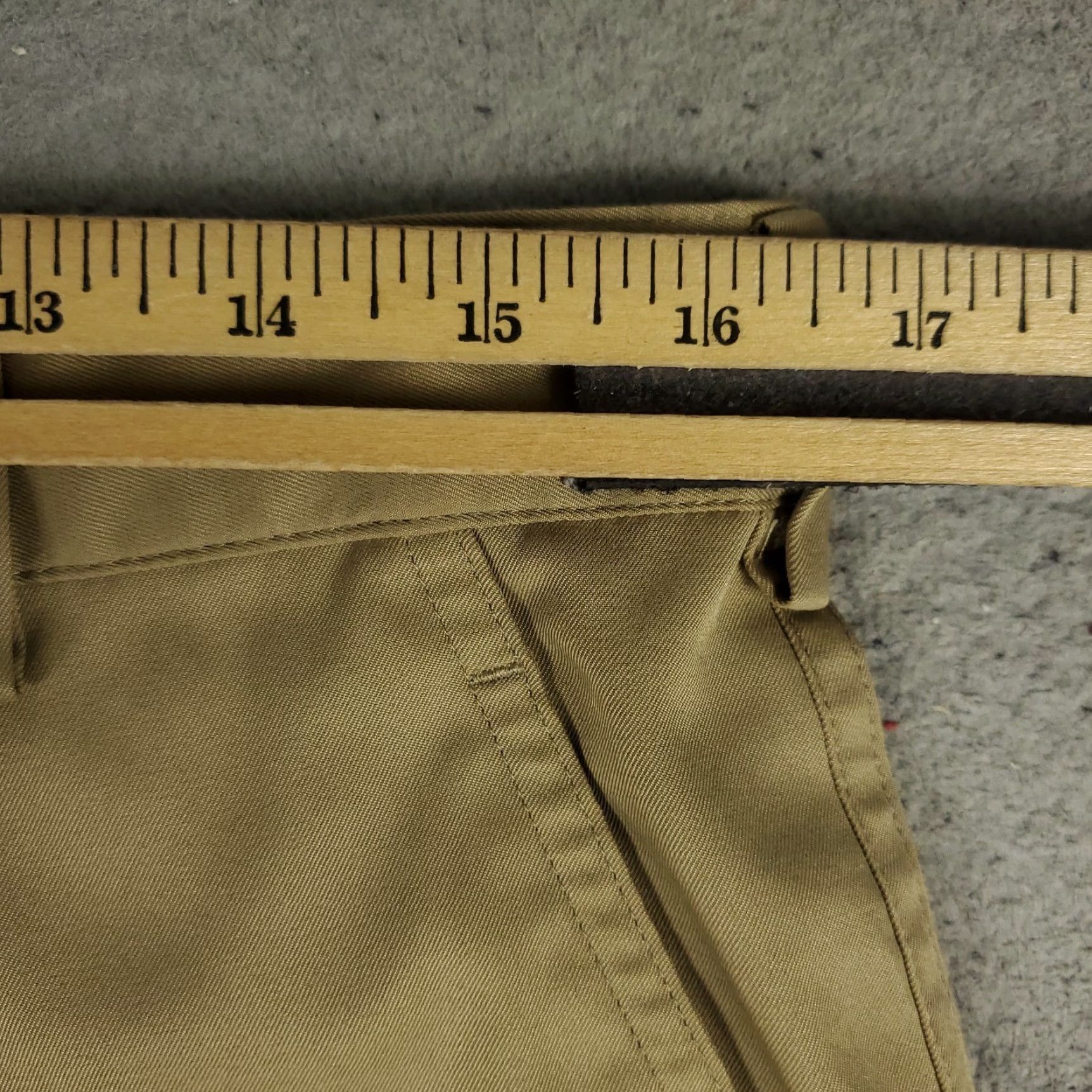 Nike Nike Pants Mens 32x32 Beige Flat Front Chino Trousers Dri Fit Regular Size US 32 / EU 48 - 4 Thumbnail