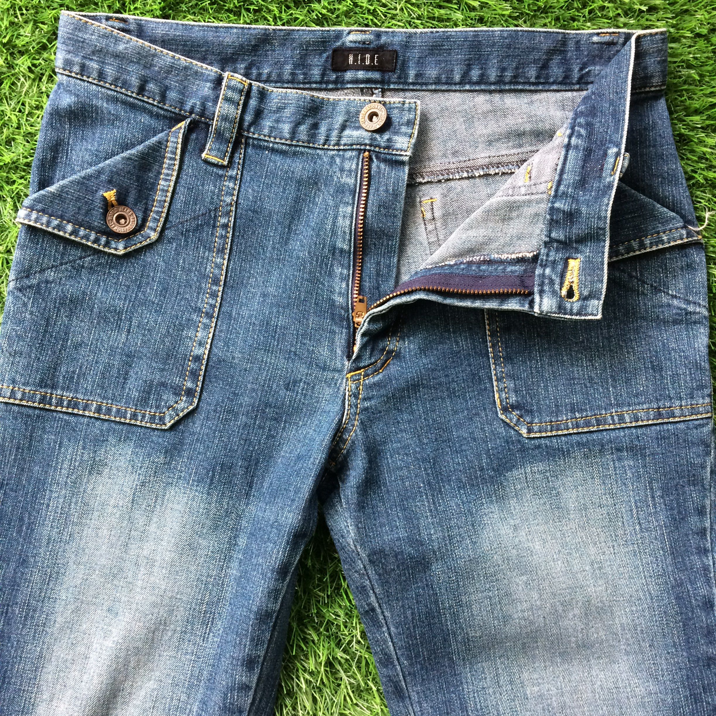 If Six Was Nine Japanese Slim Bootcut Jeans D-718 Size 25" / US 0 / IT 36 - 3 Thumbnail