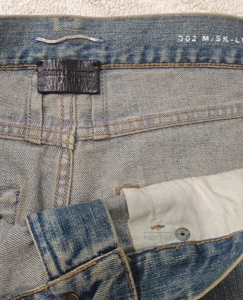 Saint Laurent Paris Saint Laurent Paris Double Cut and Multiple Cut Destroyed Size US 32 / EU 48 - 4 Thumbnail