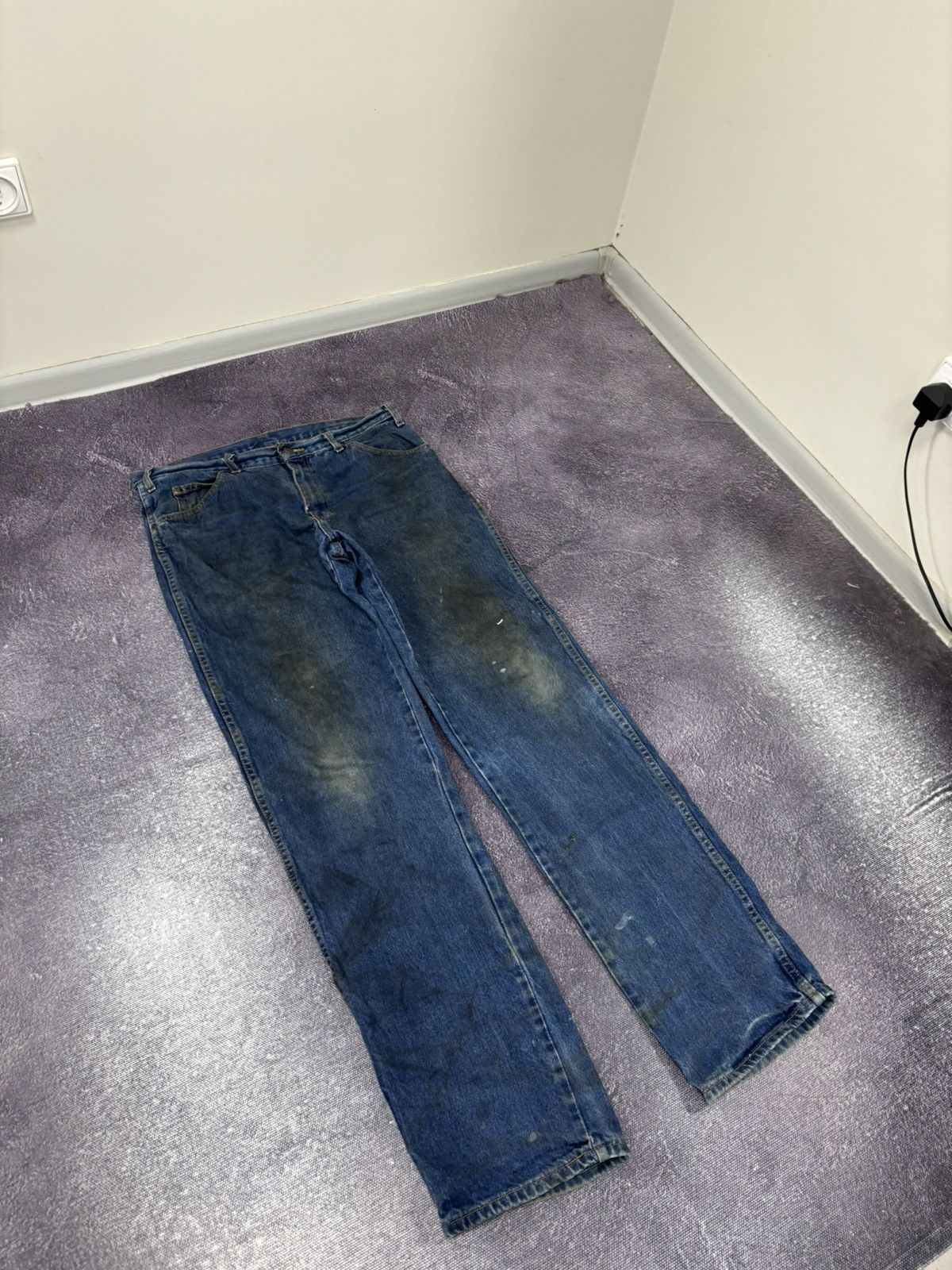 Dickies Vintage Dickies Y2K Distressed Denim USA Work Hype Jeans Size US 36 / EU 52 - 8 Thumbnail